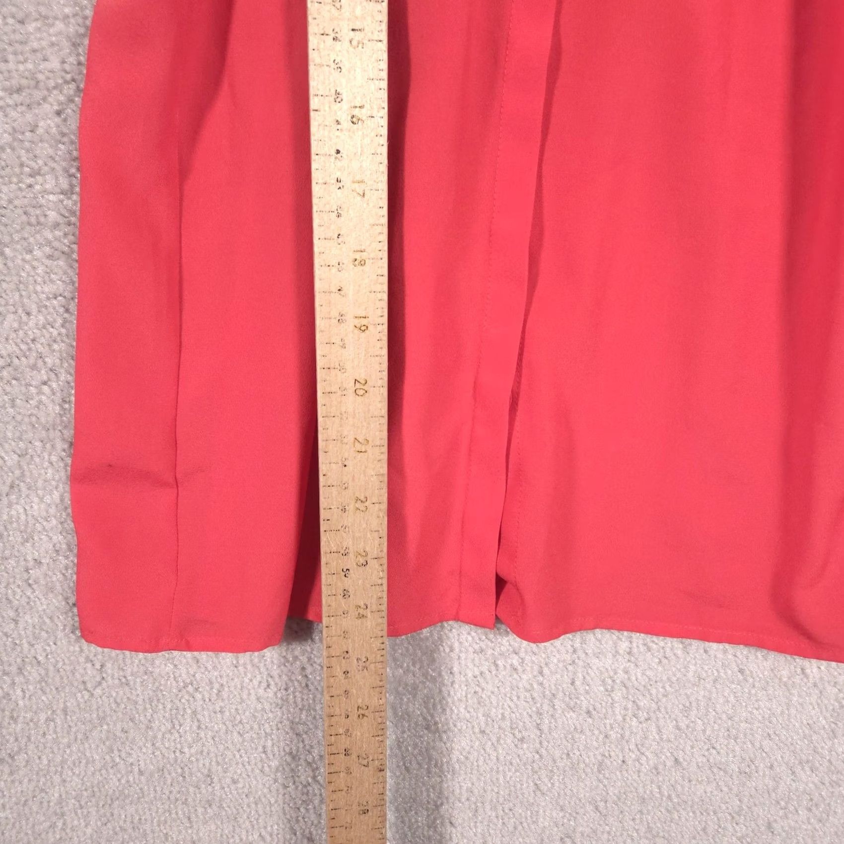 J.Crew J.CREW Tank Top Womens XS Pink Ruffle Scoop Neck Sleeveless Tunic Blouse Size XS / US 0-2 / IT 36-38 - 6 Thumbnail