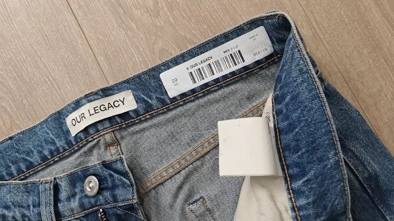 Our Legacy Our LegacyThird cut Jeans Size US 29 - 2 Thumbnail