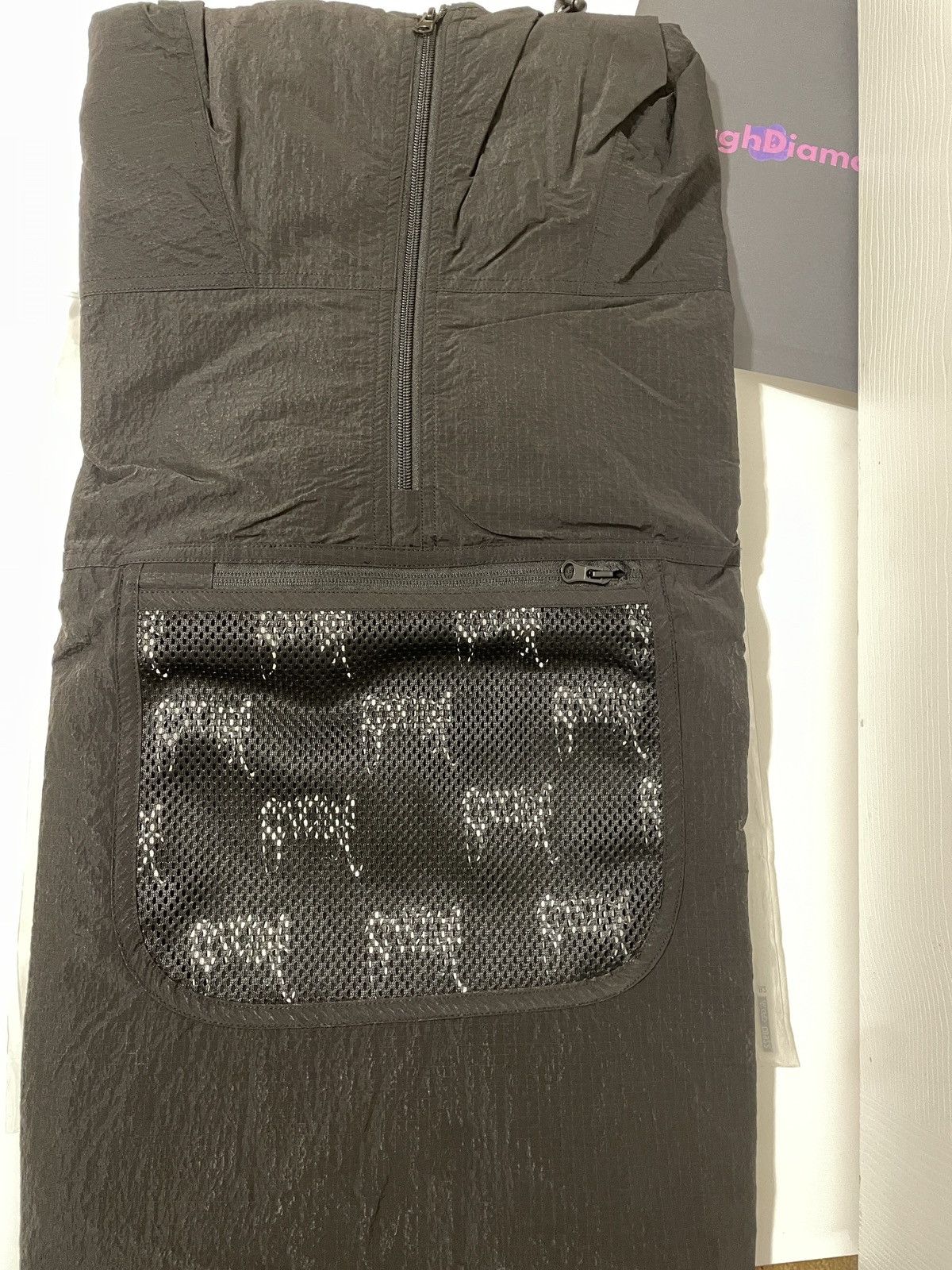 Revenge Revenge 3M Pocket Anorak Jacket Black ROUGHDIAMONDS Size US S / EU 44-46 / 1 - 3 Thumbnail