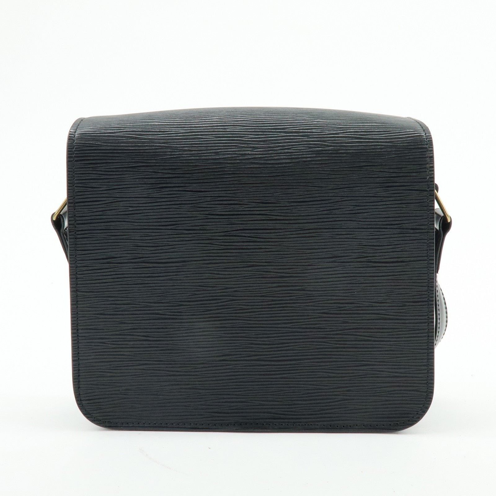 Louis Vuitton Louis Vuitton Epi Cartouchiere Shoulder Bag Black Size ONE SIZE - 2 Thumbnail