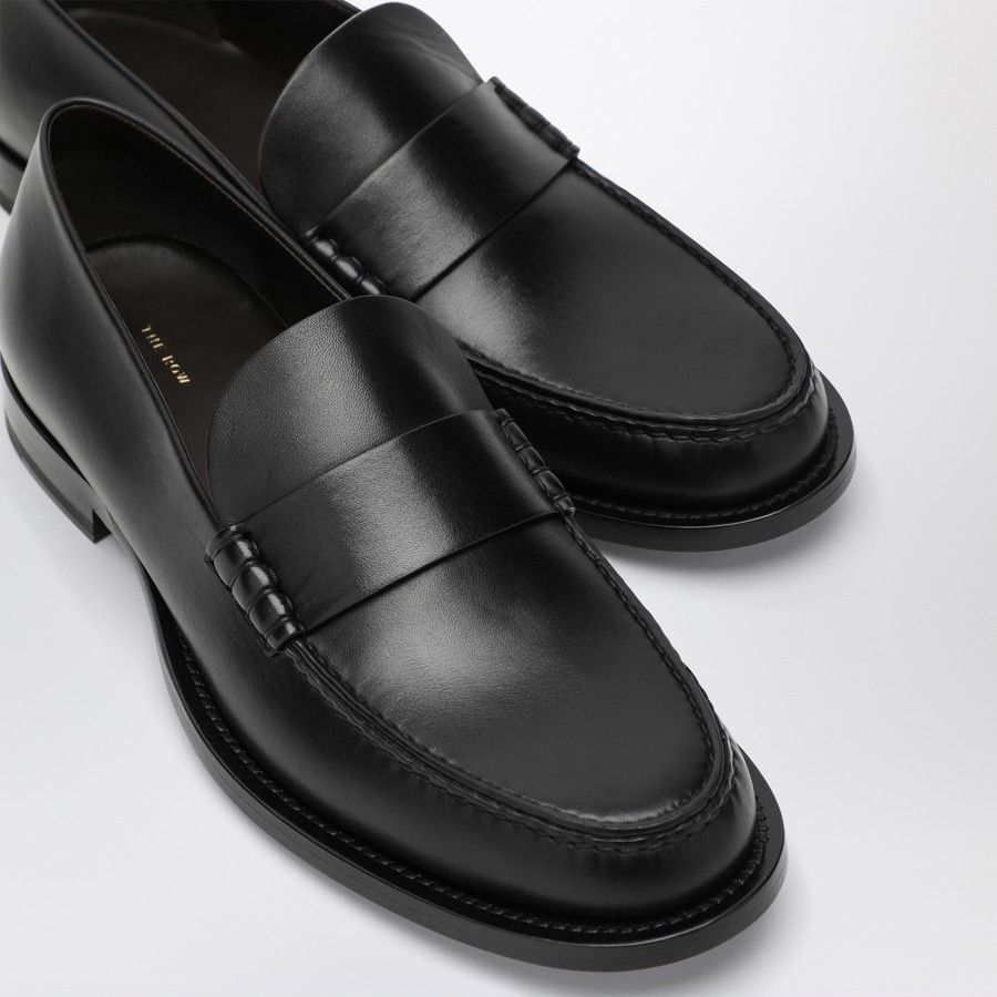 The Row o1d2blof1024 Leather Novus Loafers in Black Size US 6 / IT 36 - 5 Thumbnail