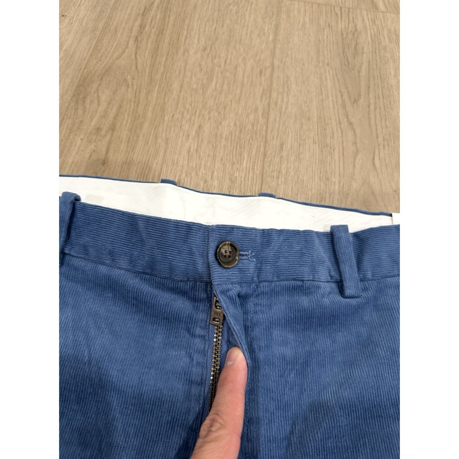 Brooks Brothers Brooks Brothers Pants Mens 36x30 Corduroy Blue Embroidered Dogs Size US 36 / EU 52 - 5 Thumbnail