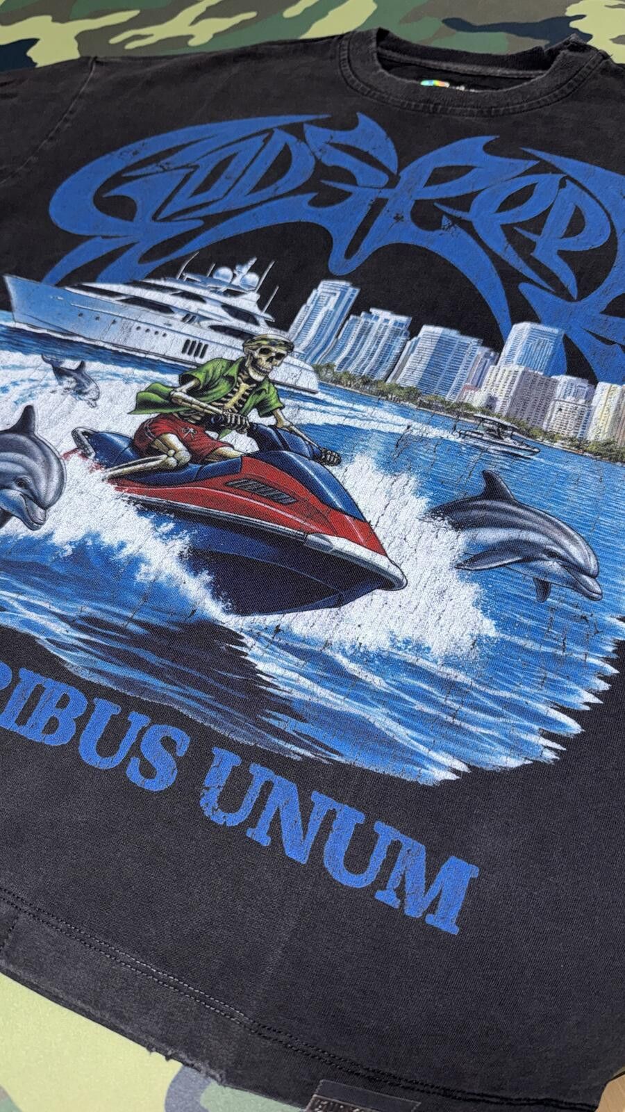 Godspeed Godspeed Black GMYC Wave Runner Tee Size US S / EU 44-46 / 1 - 2 Thumbnail