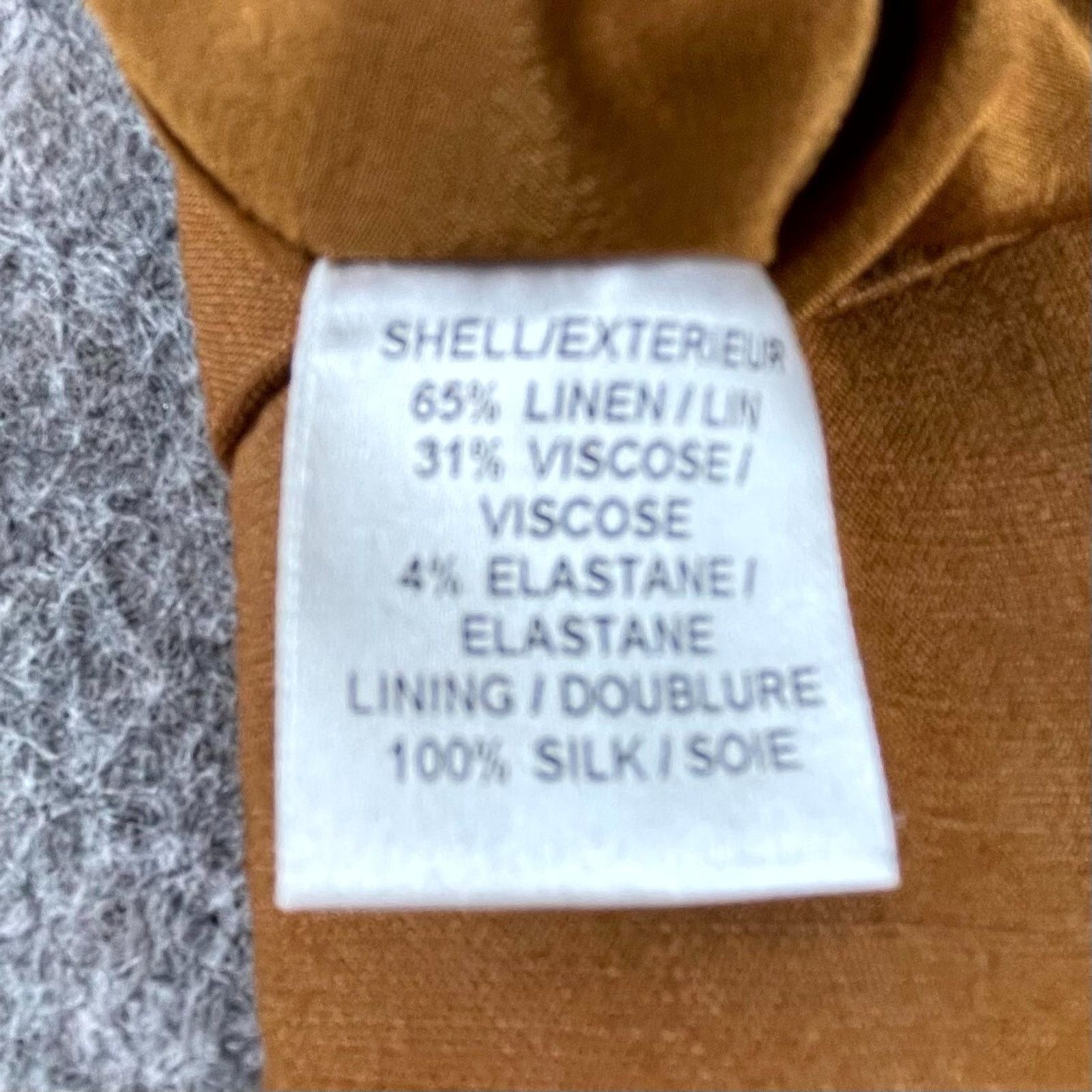 Adam Lippes Adam Lippes Dress 6 Brown Pleated Surplice Neck Minimalist Size M / US 6-8 / IT 42-44 - 8 Thumbnail
