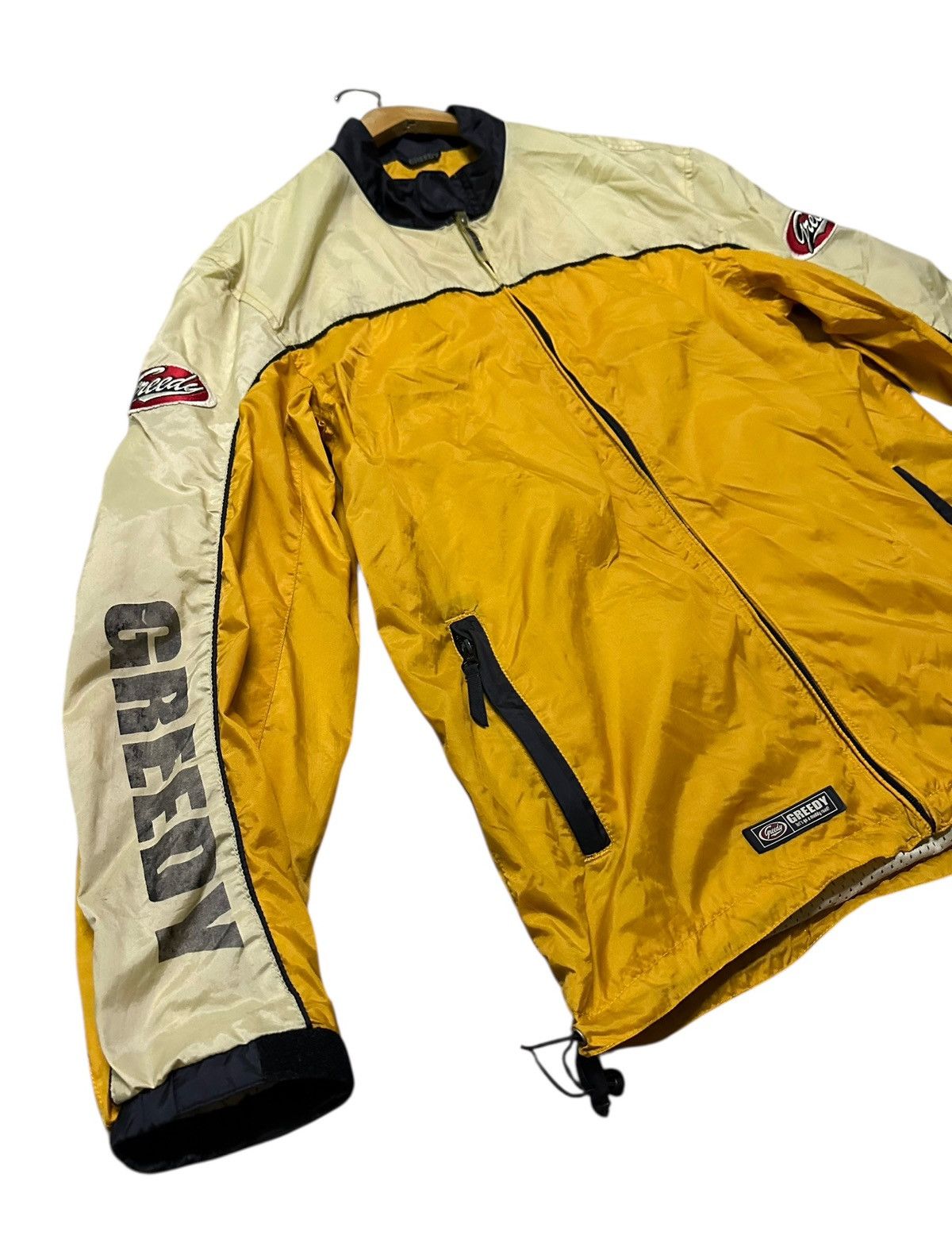 Greedy Genius Vintage Greedy racing jacket Size US L / EU 52-54 / 3 - 5 Thumbnail