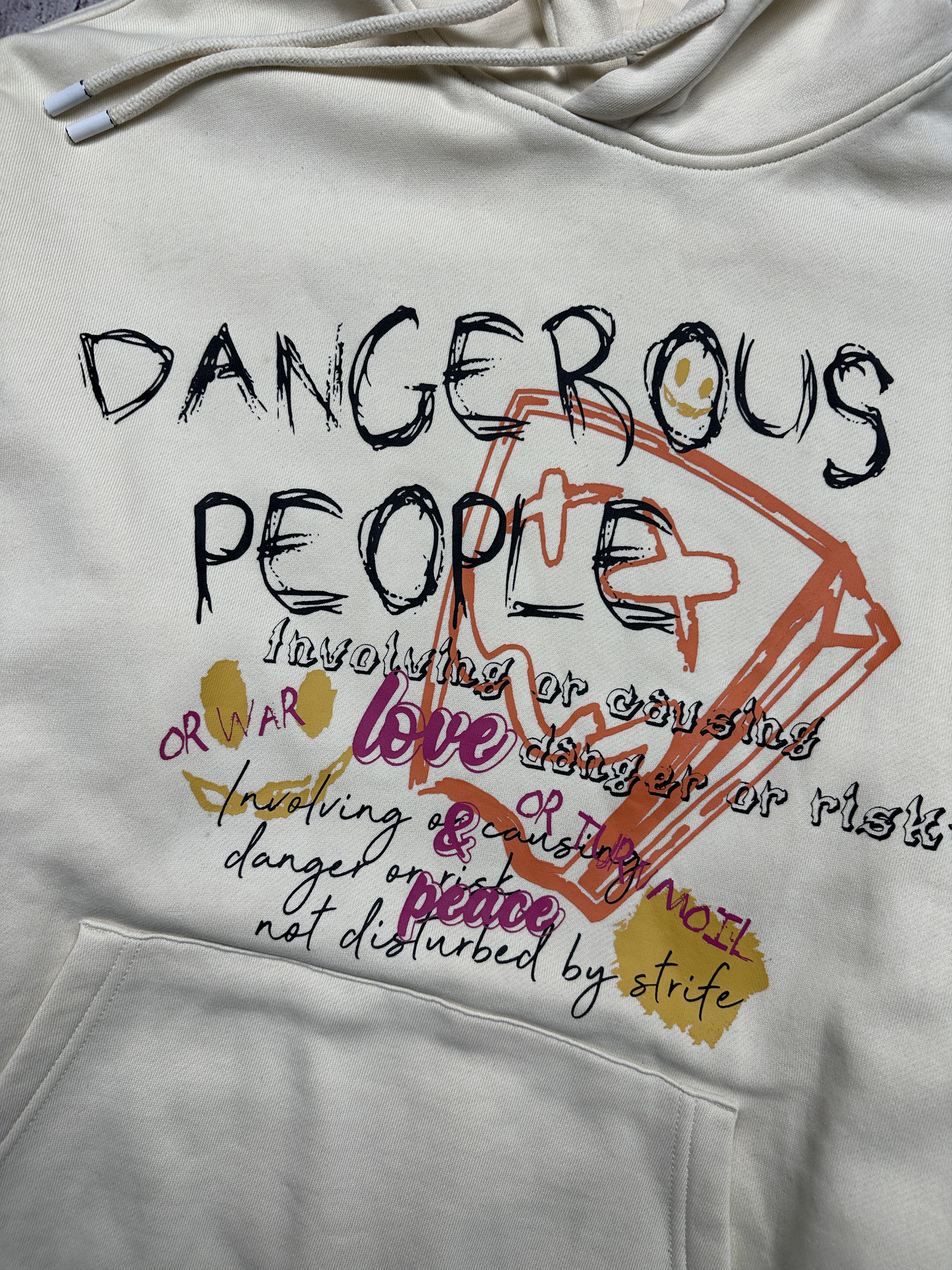 Designer Dangerous People Mens Hoodie Size US M / EU 48-50 / 2 - 3 Thumbnail