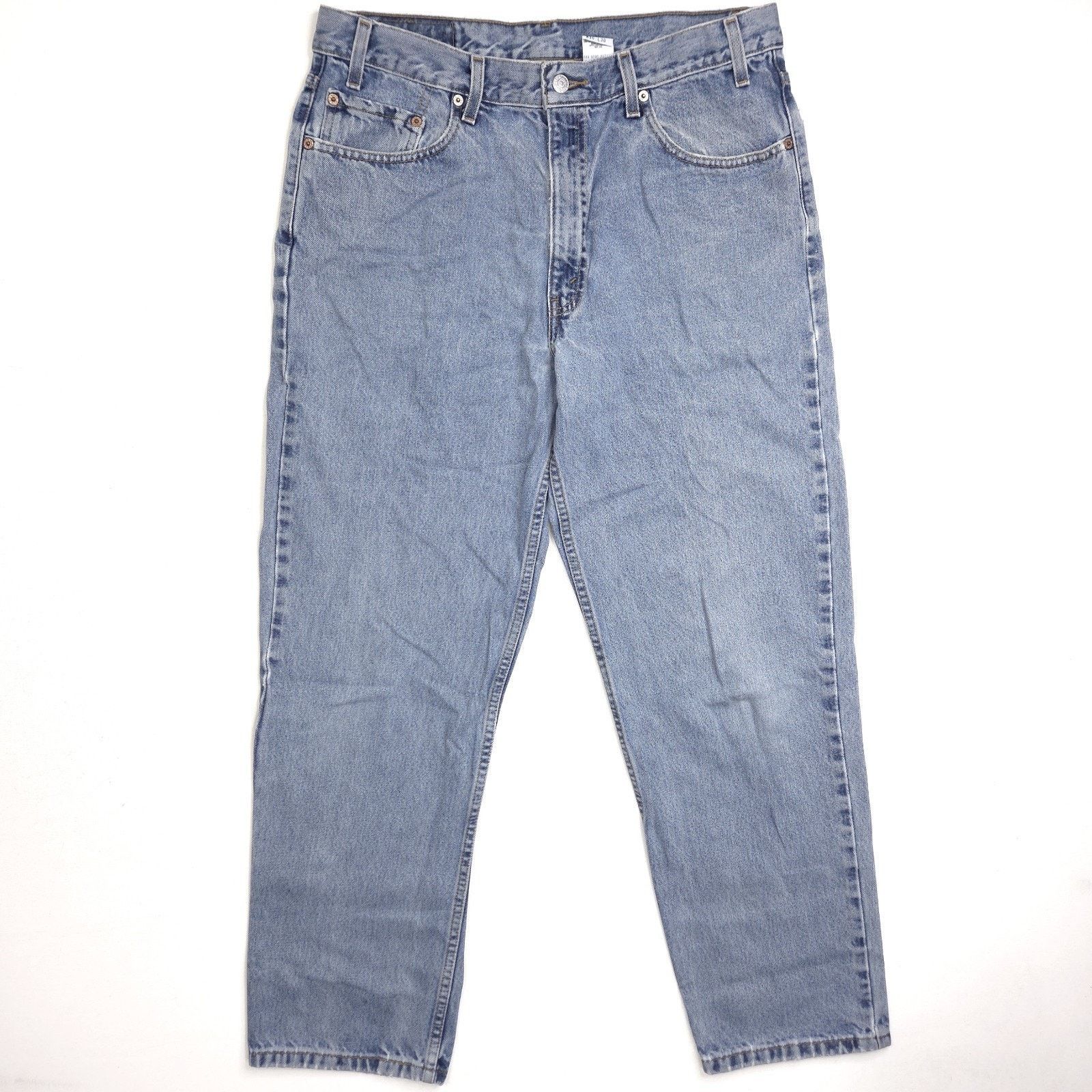 Levi's Vintage Levis 550 Relaxed Fit Jeans Mens 36x30 Blue Baggy Size US 36 / EU 52 - 1 Thumbnail