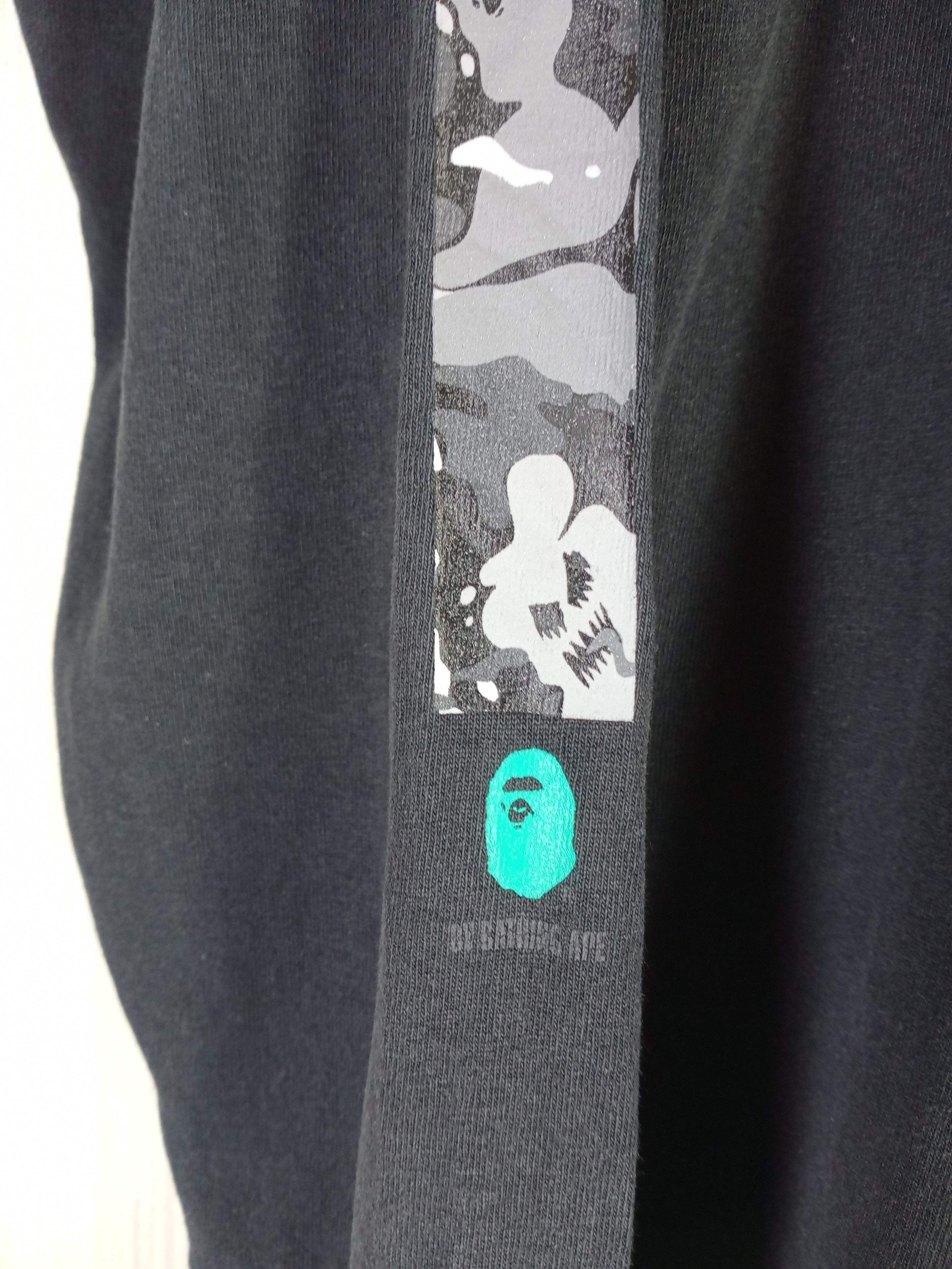 Bape Vintage BAPE Ape Shall Never Kill Ape Long Sleeve Tshirt Size US M / EU 48-50 / 2 - 5 Thumbnail