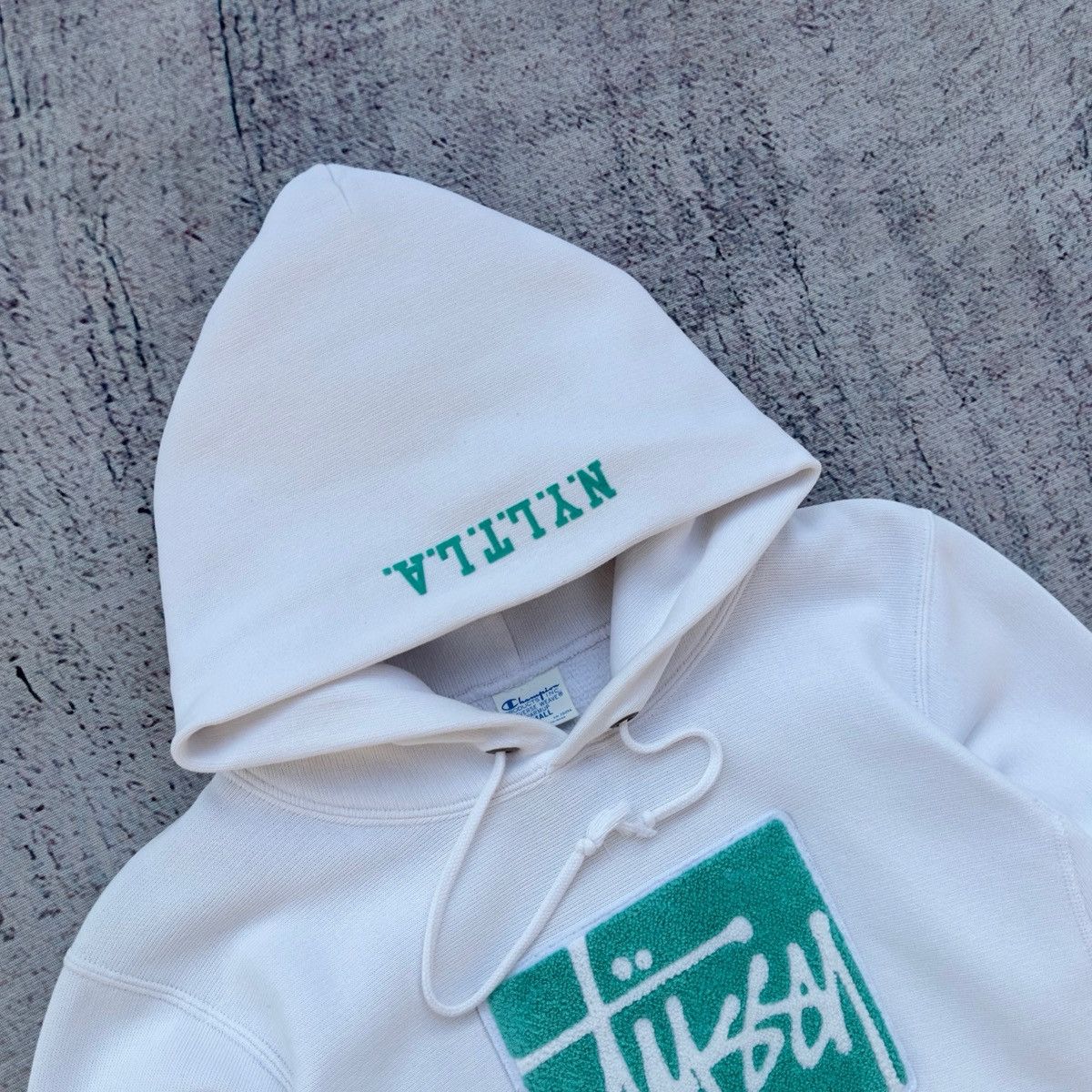 Stussy VINTAGE STUSSY X CHAMPION REVERSE WEAVE SHERPA BOX LOGO 90’s Size US S / EU 44-46 / 1 - 3 Thumbnail