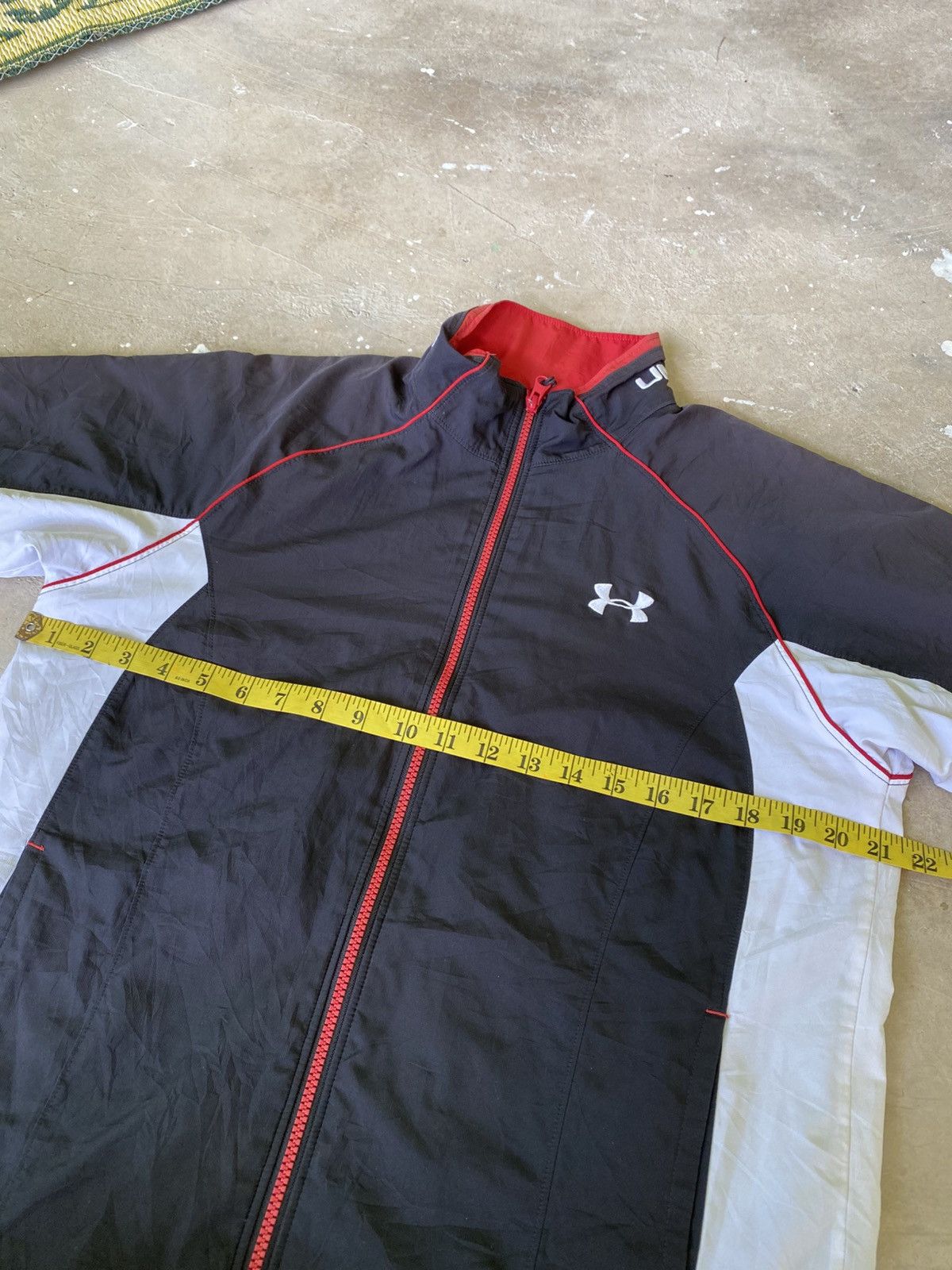 Under Armour Under Armour Zip Track Jacket Black Red Size US M / EU 48-50 / 2 - 12 Thumbnail