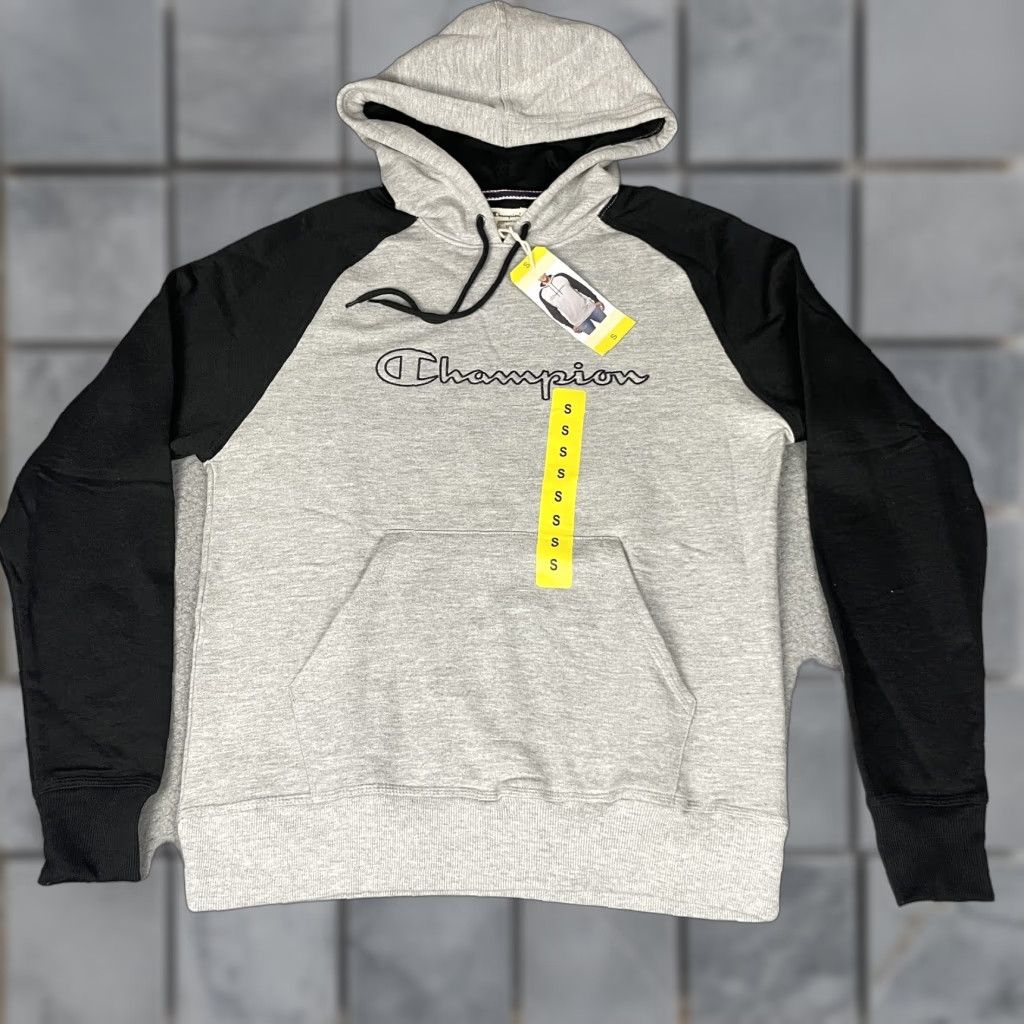 Champion Champion Sweatshirt Adult Small Gray Two Toned Pullover Hoodie New With Tags NWT Size US S / EU 44-46 / 1 - 1 Thumbnail