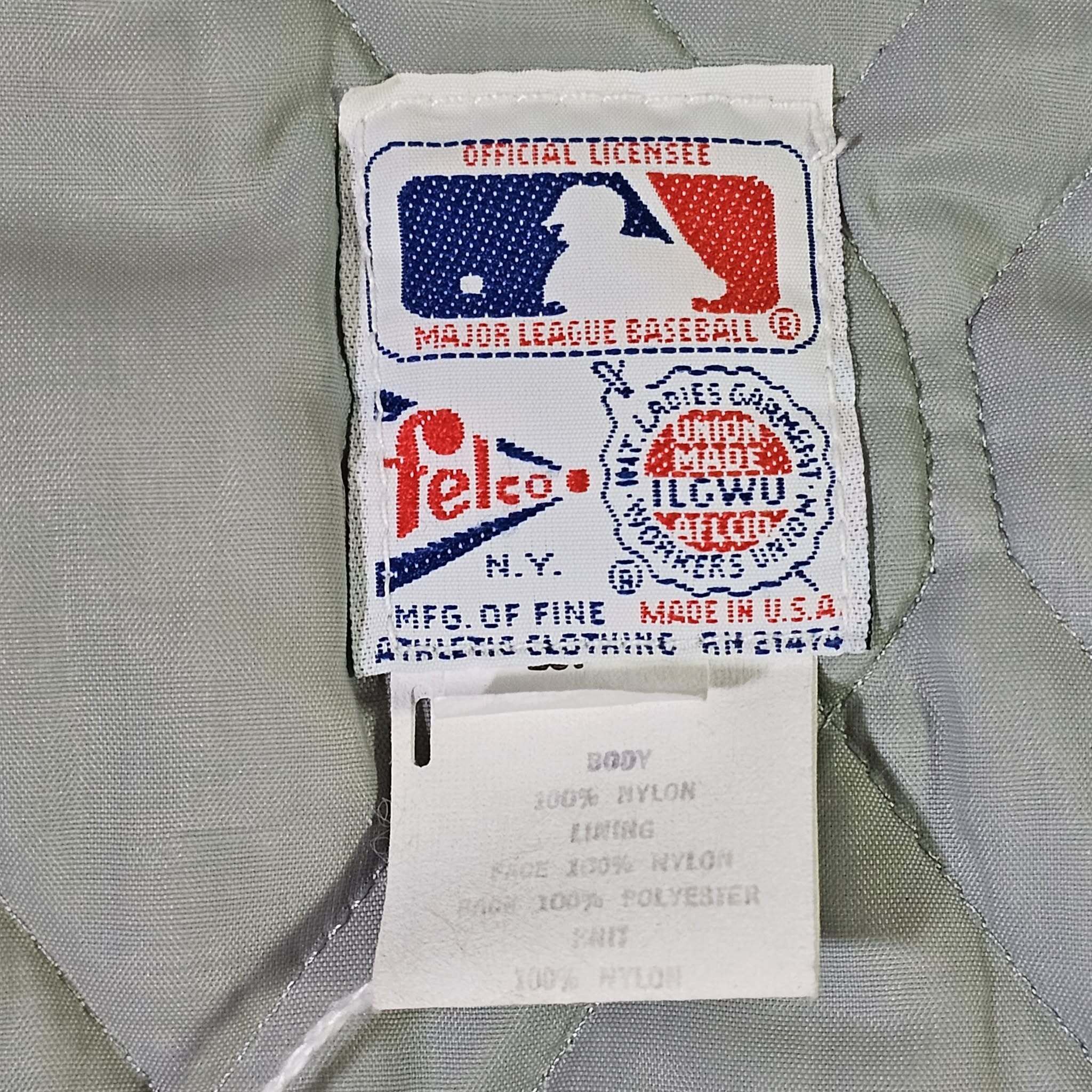 MLB Baltimore Orioles Vintage 80s Felco Satin Bomber Jacket Size US XL / EU 56 / 4 - 8 Thumbnail
