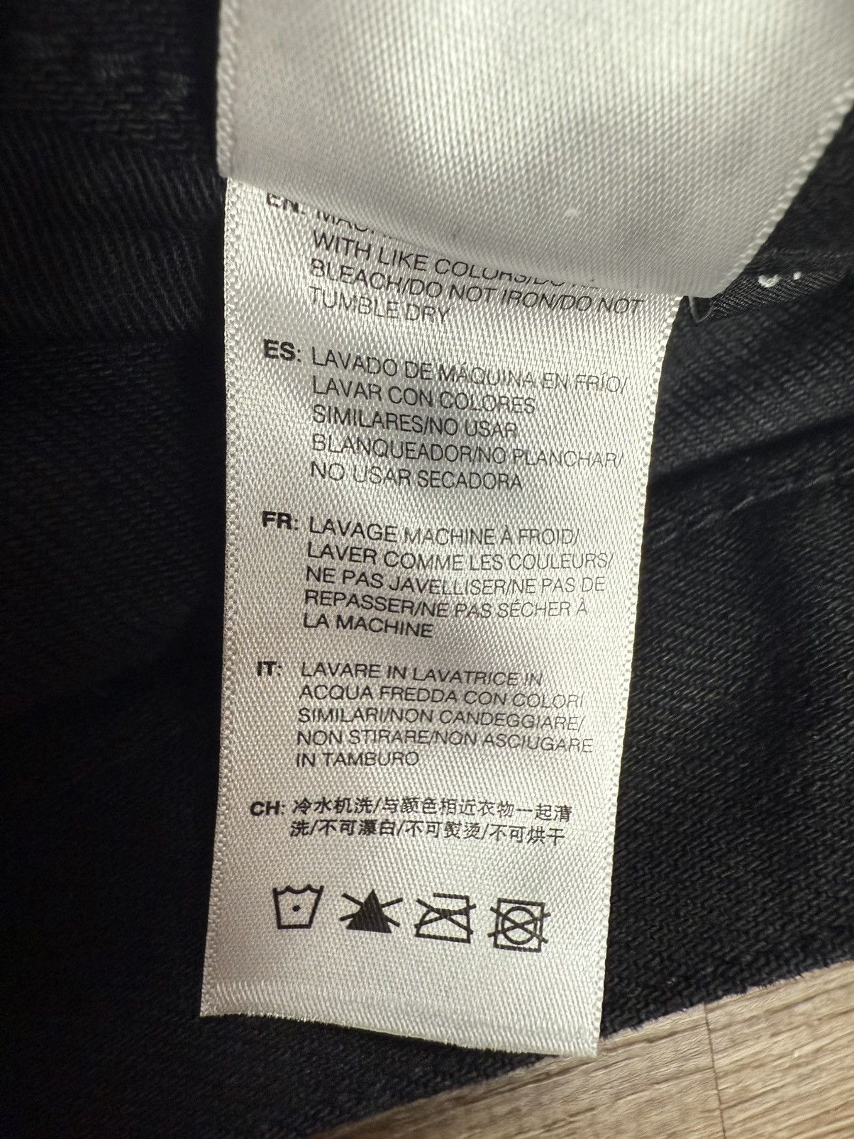 John Elliott John Elliott Black Jeans Size US 31 - 8 Thumbnail