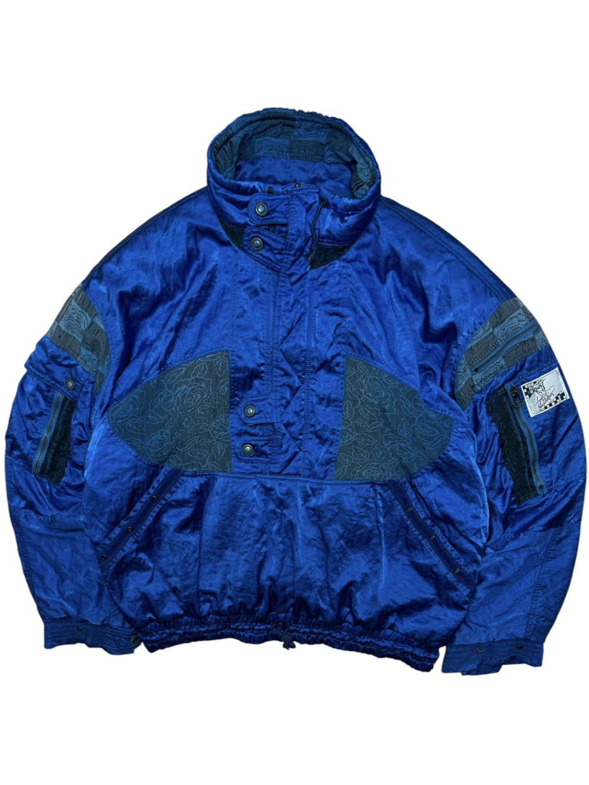 Other Vintage 1990s High Society by R Engel Blue Winter Ski Jacket Size 50 Hardware Size US XL / EU 56 / 4 - 1 Thumbnail