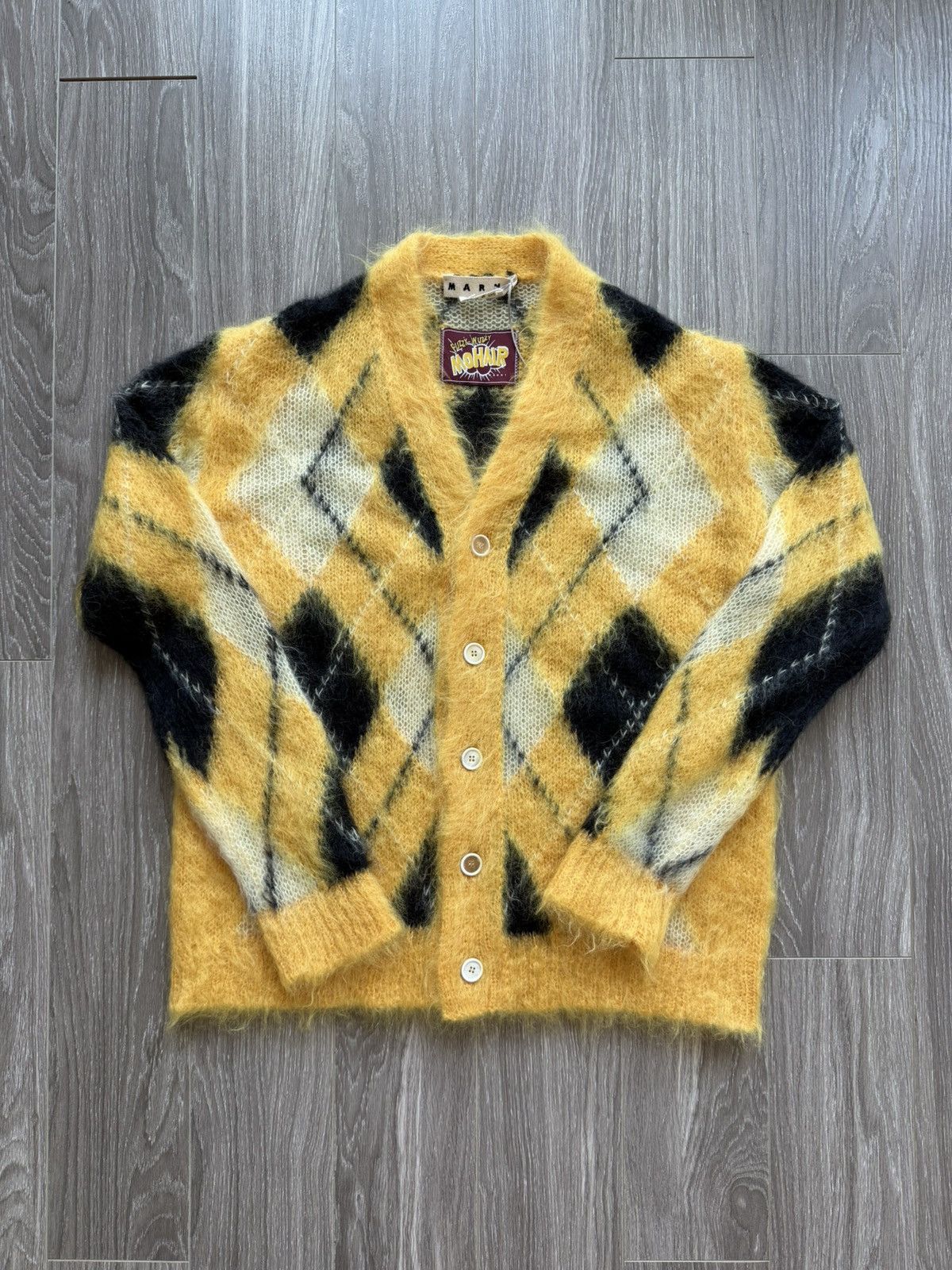 Marni Marni Mohair Cardigan Size US L / EU 52-54 / 3 - 1 Thumbnail