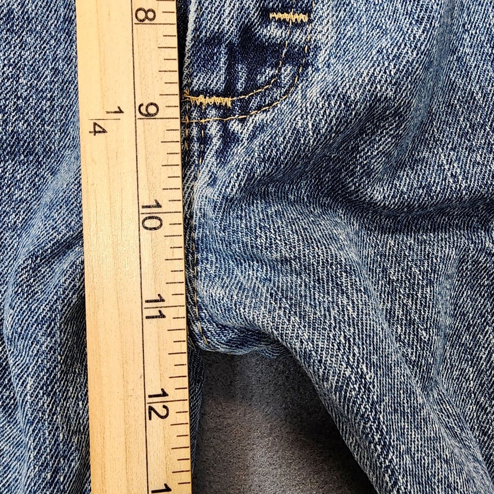 Wrangler Wrangler Blues Jeans 34x31 Straight Relaxed 5-Pocket Denim Mens Baggy Grunge Retro Y2K Size US 34 / EU 50 - 4 Thumbnail