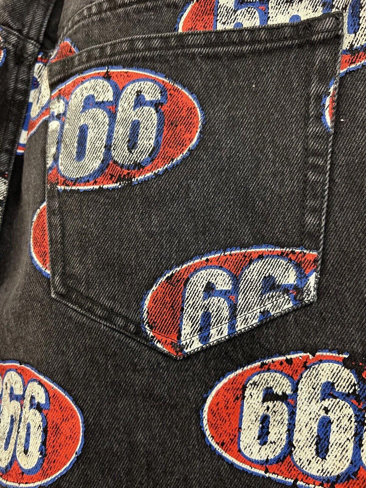 Supreme SS17 Supreme 666 Denim Black Sz 30 2017 Size US 30 / EU 46 - 3 Thumbnail