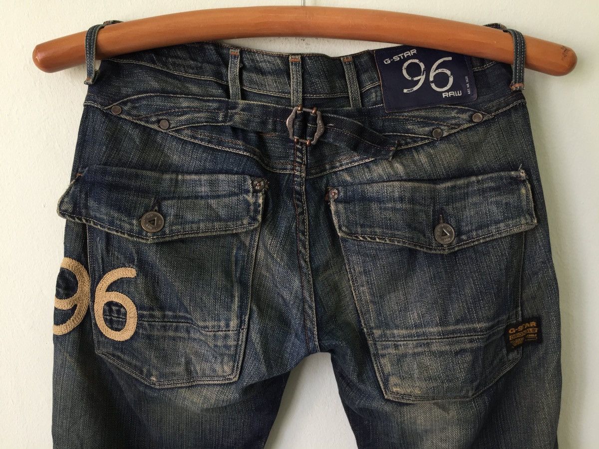 G-Star G Star Raw ELWOOD HERITAGE EMBRO NARROW Denim Slim Leg Size US 28 / EU 44 - 12 Thumbnail