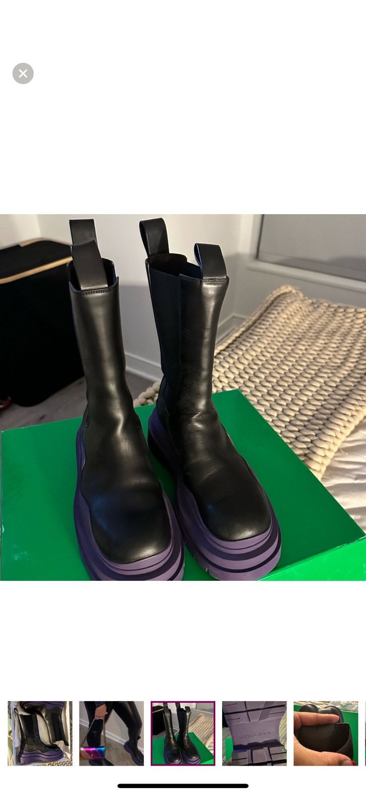 Bottega Veneta Bottega Veneta tire boots Size US 8 / IT 38 - 4 Thumbnail