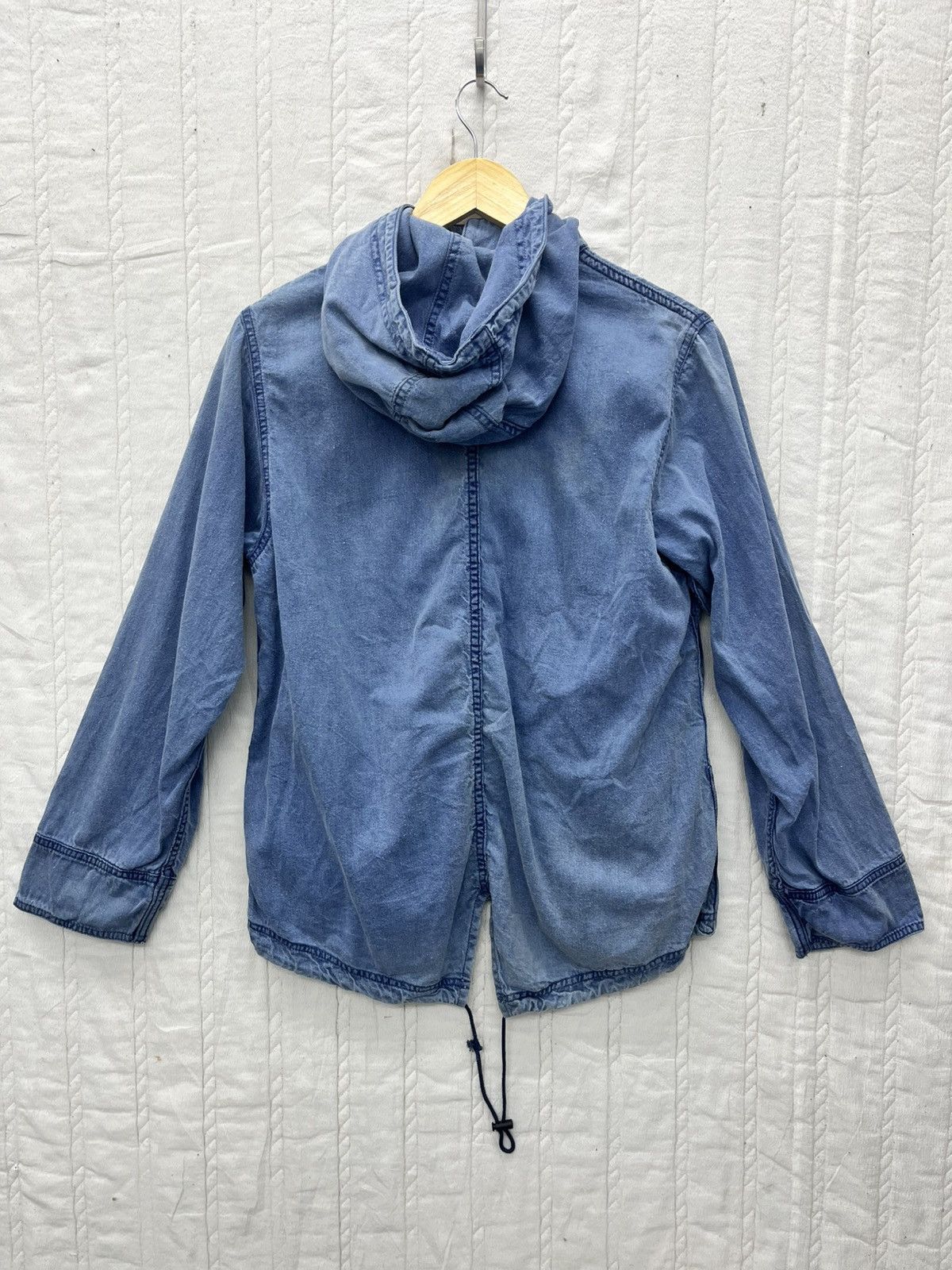 Hai Sporting Gear VTG HAI SPORTING GEAR ANORAK DENIM JACKET Size M / US 6-8 / IT 42-44 - 6 Thumbnail