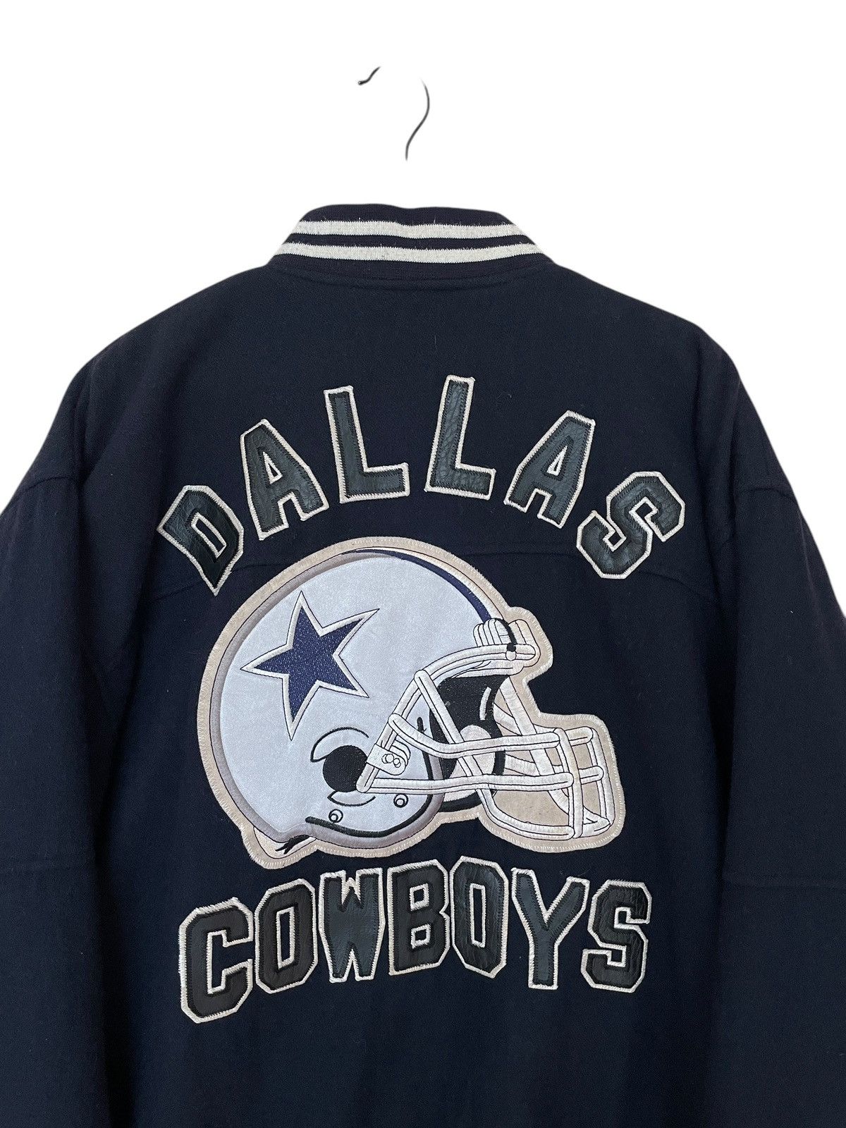 NFL × Vintage Vintage NFL Team Dallas Cowboys Varsity Jacket 1990s Size US L / EU 52-54 / 3 - 5 Thumbnail