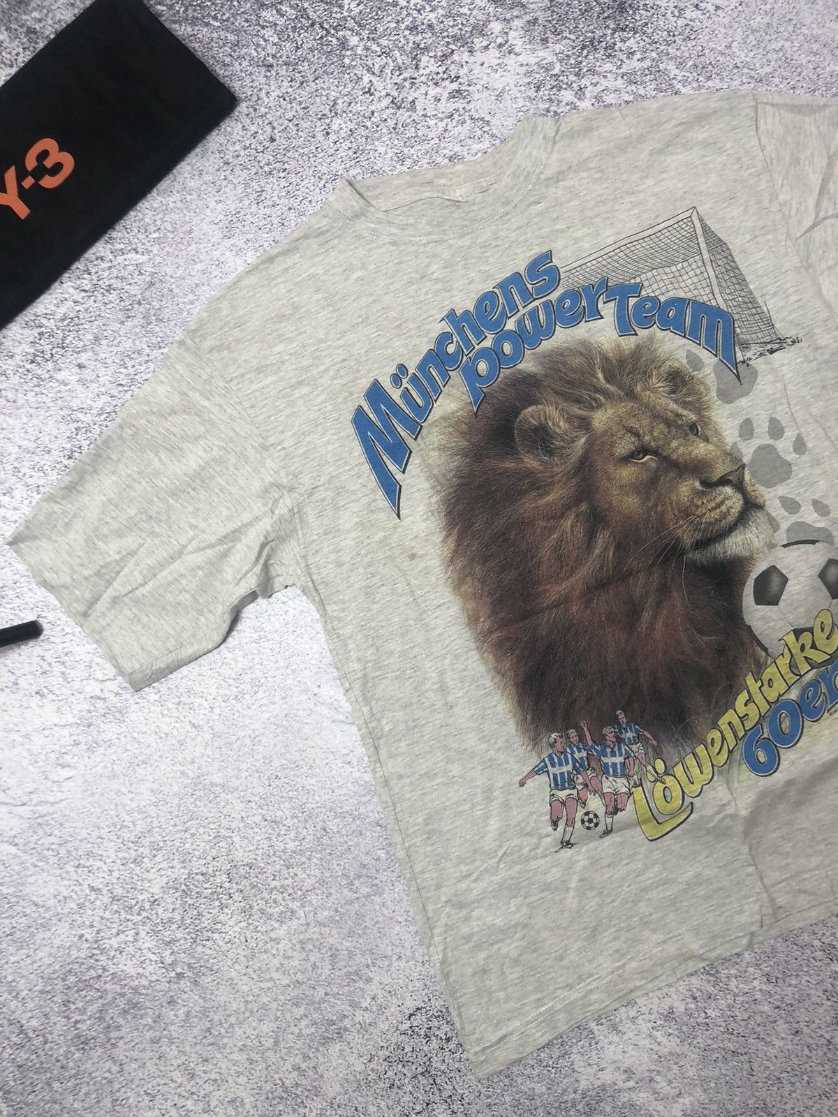 Other Vintage T-shirt soccer jersey football big logo 90s y2k dril Size US XL / EU 56 / 4 - 2 Thumbnail