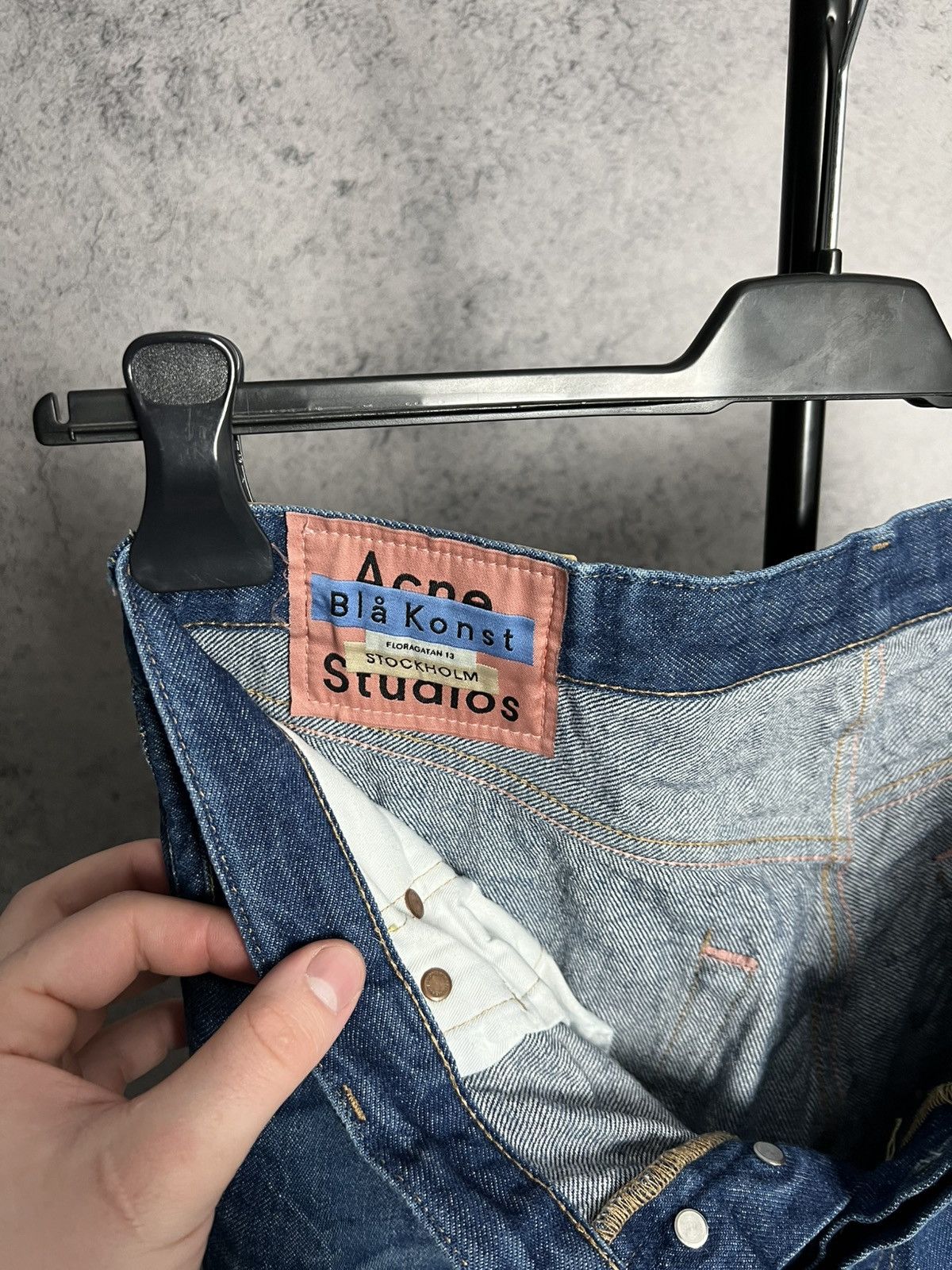 Acne Studios Acne Studios Bla Konst Jeans Size 33x34 Straight Denim Pants Size US 33 - 7 Thumbnail