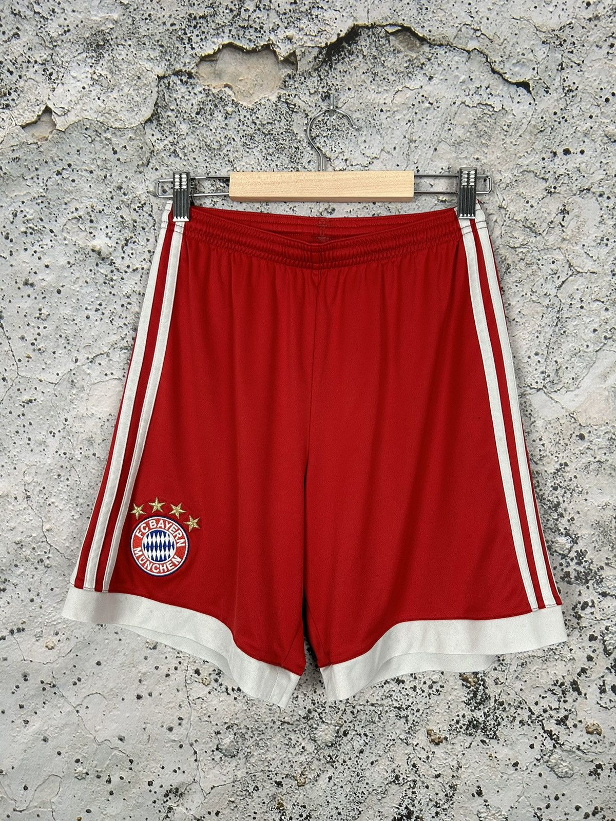 Adidas Bayern Munchen Soccer Jersey Football Shorts Sportswear Size US 30 / EU 46 - 1 Thumbnail