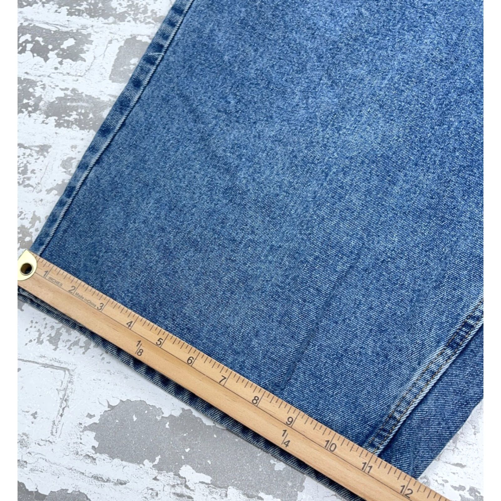 Ralph Lauren VINTAGE Ralph Lauren Shorts Men 38 Denim Baggy Jorts Bermuda 90s Rockabilly Hip Hop Hipster Casual Workwear Blue Size US 38 / EU 54 - 4 Thumbnail