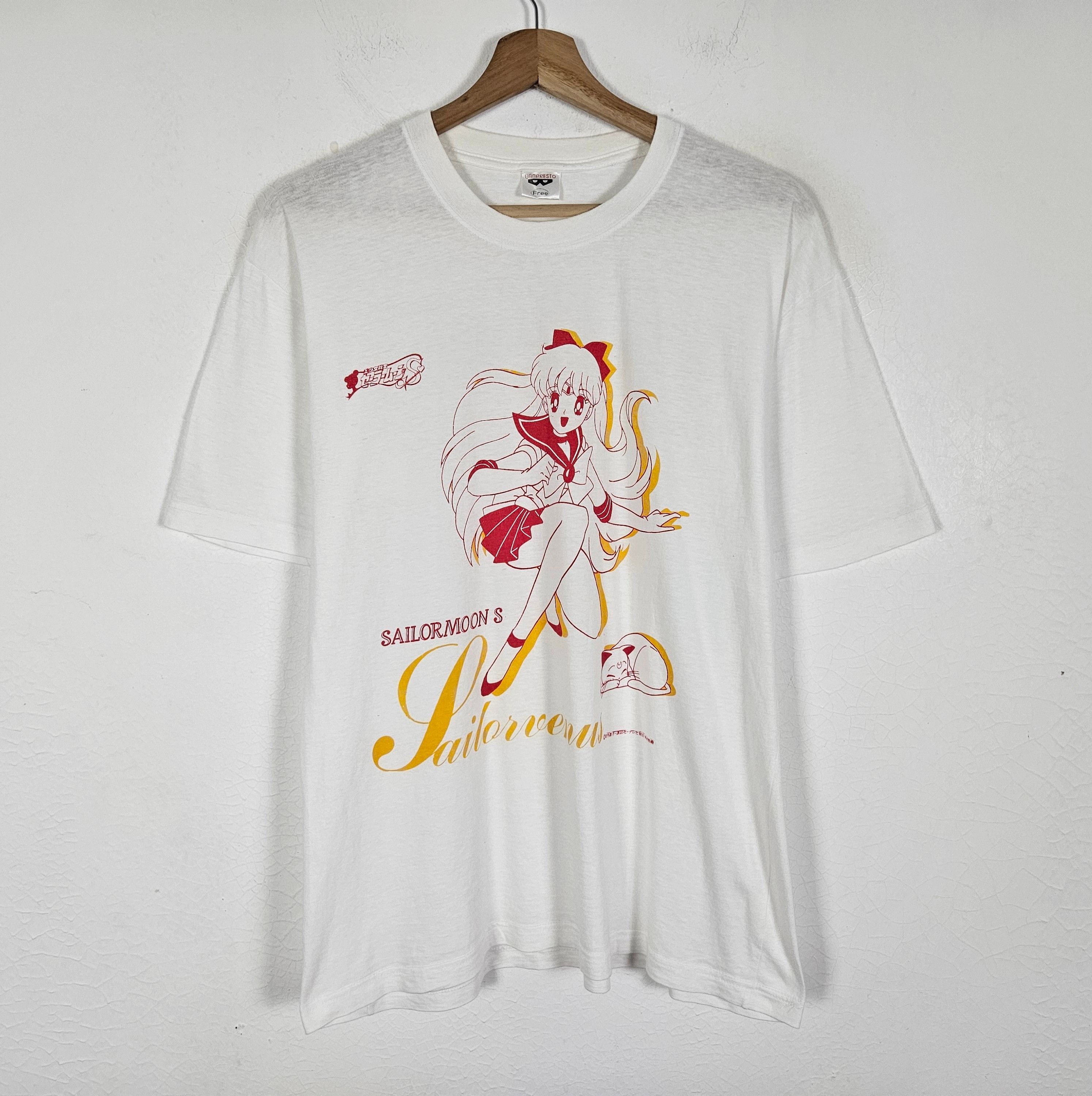 Cartoon Network Vintage 90s Sailormoon Pretty Soldier Anime Japan Shirt Size US L / EU 52-54 / 3 - 2 Thumbnail