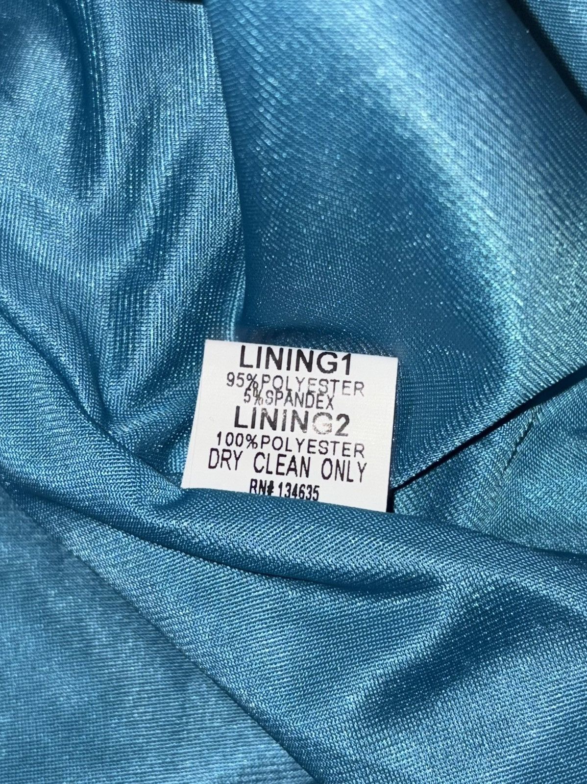 Vintage Vintage Cerulean Blue Corset & Tulle Dress Size M / US 6-8 / IT 42-44 - 9 Thumbnail
