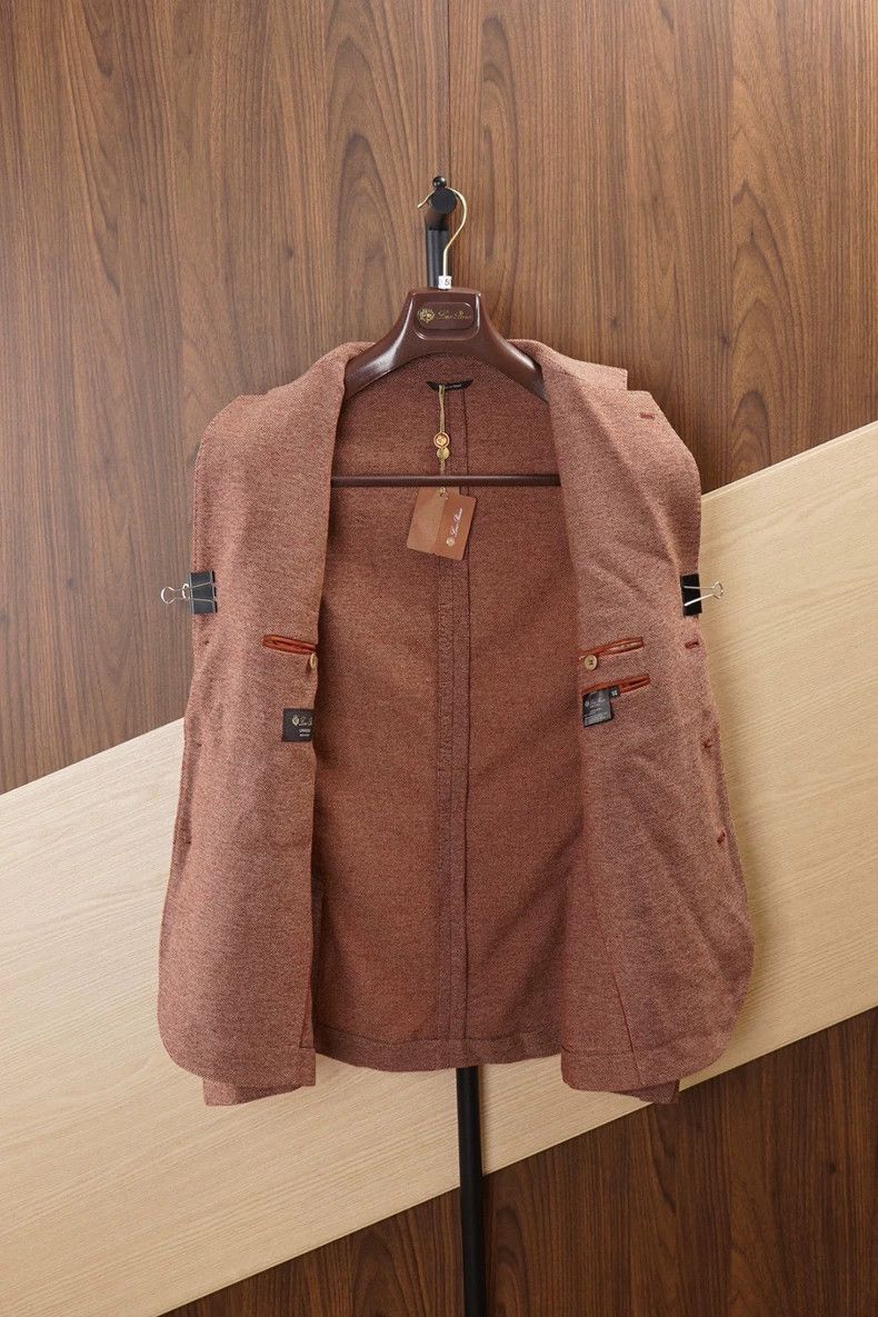 Loro Piana LORO PIANA Cashmere single west jacket Size US M / EU 48-50 / 2 - 2 Thumbnail