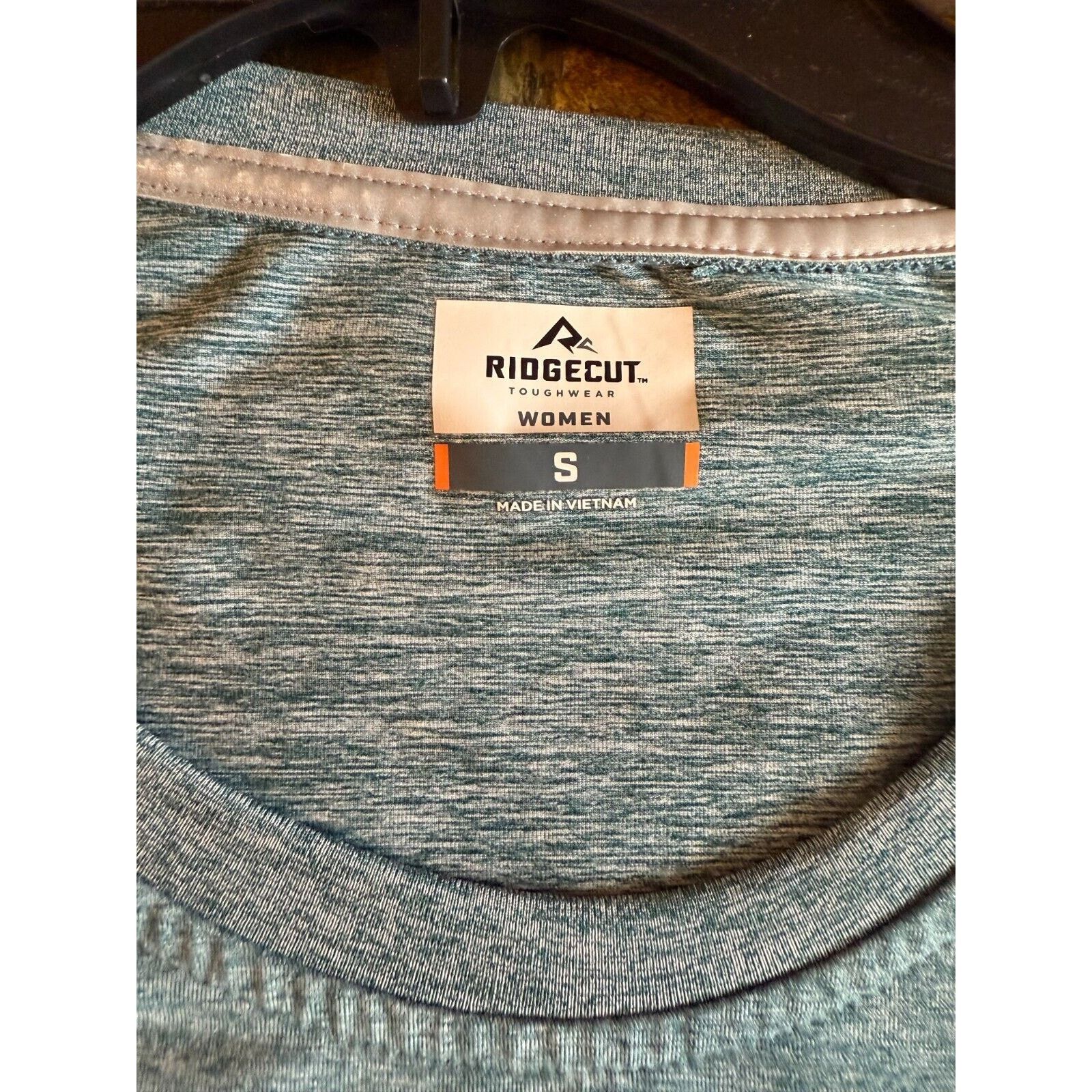 Other Ridgecut Toughwear Women's Long Sleeve Heather Green Shirt Size S / US 4 / IT 40 - 5 Thumbnail