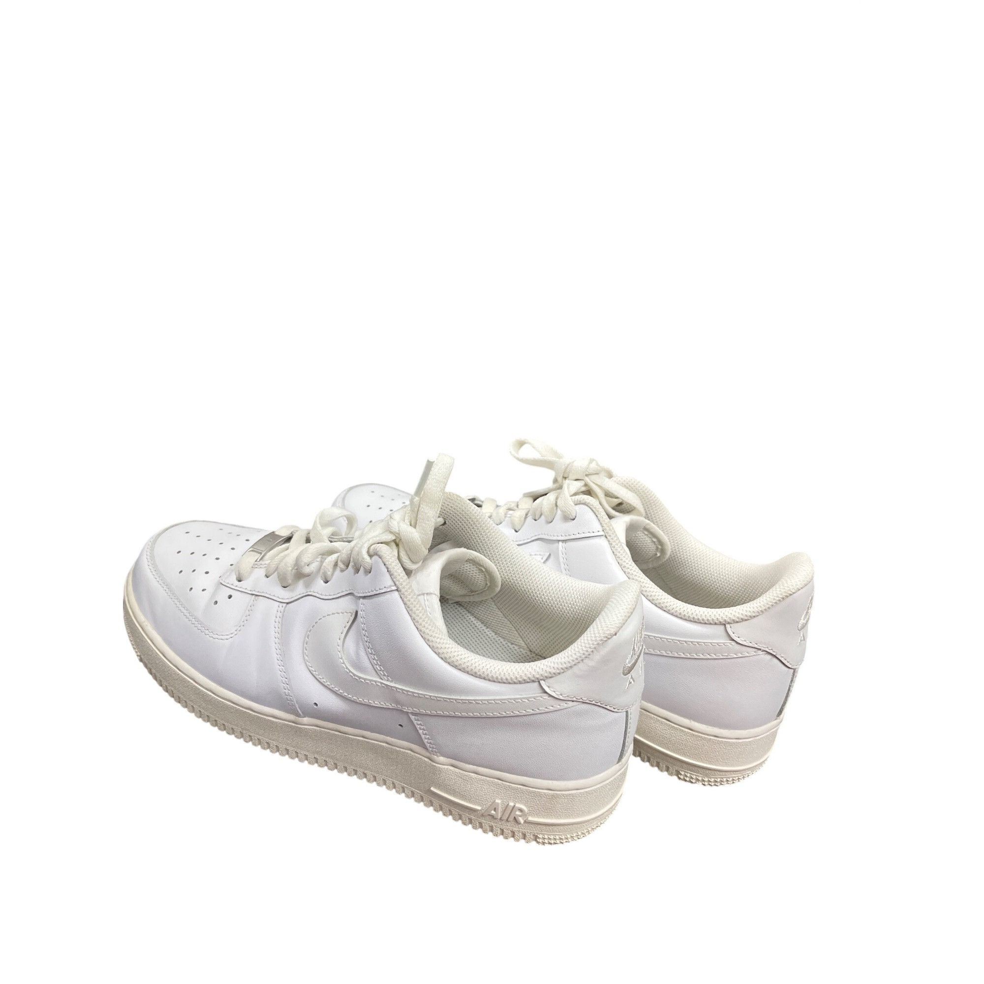 Nike Nike Air Force trip white mens low casual athletic sneakers Size US 10.5 / EU 43-44 - 15 Thumbnail
