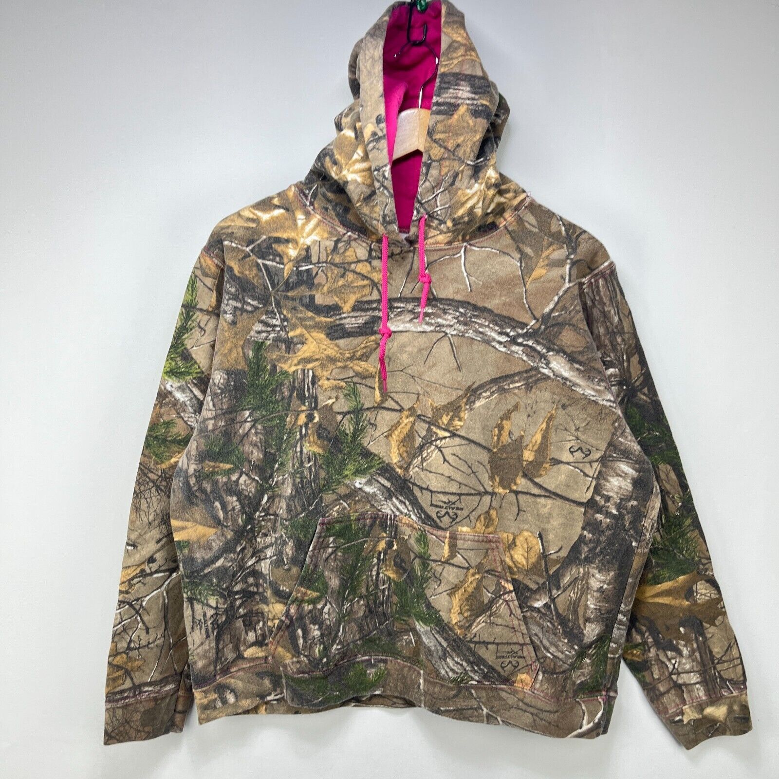 Realtree × Vintage Vintage Y2K Realtree Camo Hoodie Women's Large Size L / US 10 / IT 46 - 1 Thumbnail