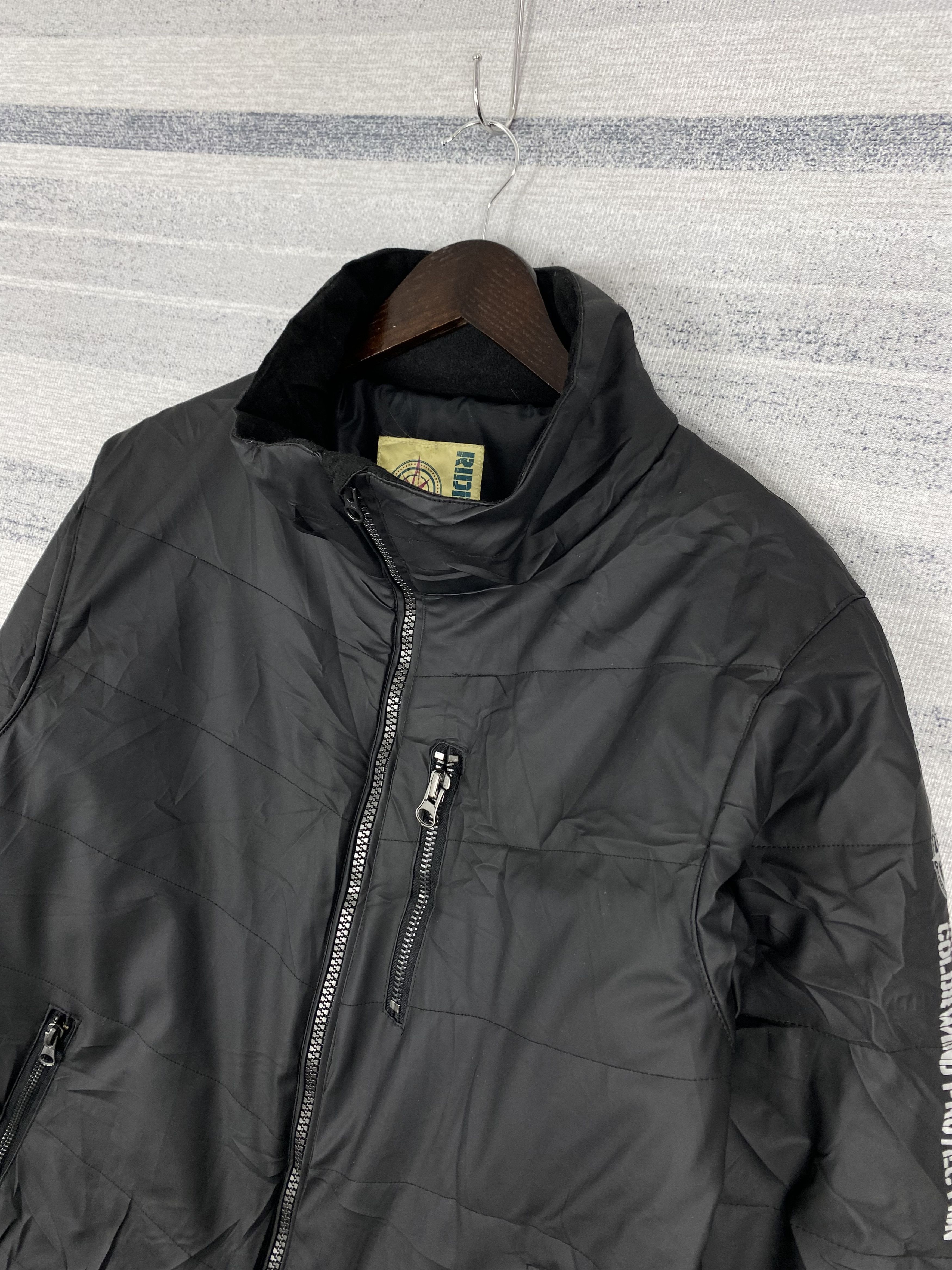 Japanese Brand Vintage Ride On Aegis Puffer Jacket Size US L / EU 52-54 / 3 - 3 Thumbnail