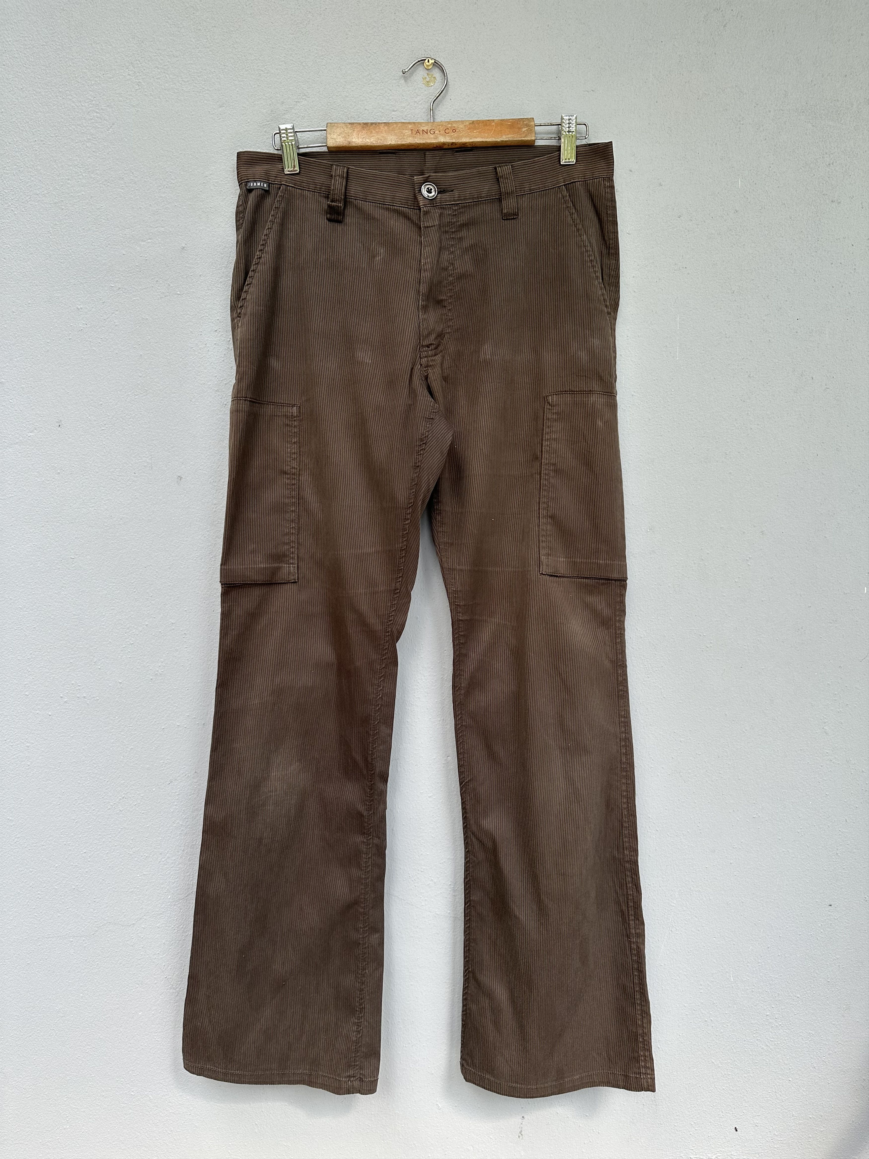 JUN MEN Vintage Japanese Brand Jun Men Stripe Trouser Pant Size US 32 / EU 48 - 2 Thumbnail
