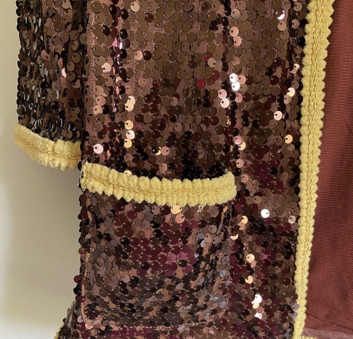 Other IMAN SEQUIN EMBELLISHED CARDIGAN JACKET Size L / US 10 / IT 46 - 8 Thumbnail