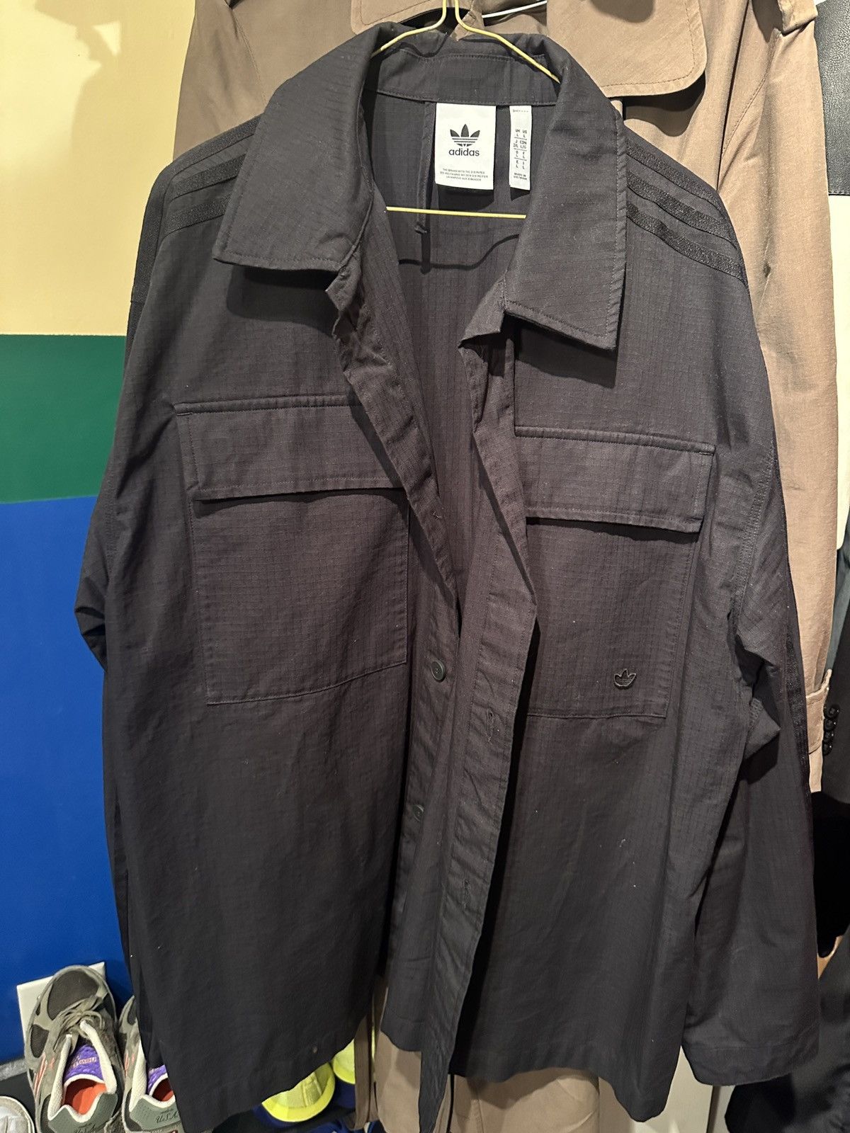 Adidas Adidas Shacket L Size US L / EU 52-54 / 3 - 1 Thumbnail
