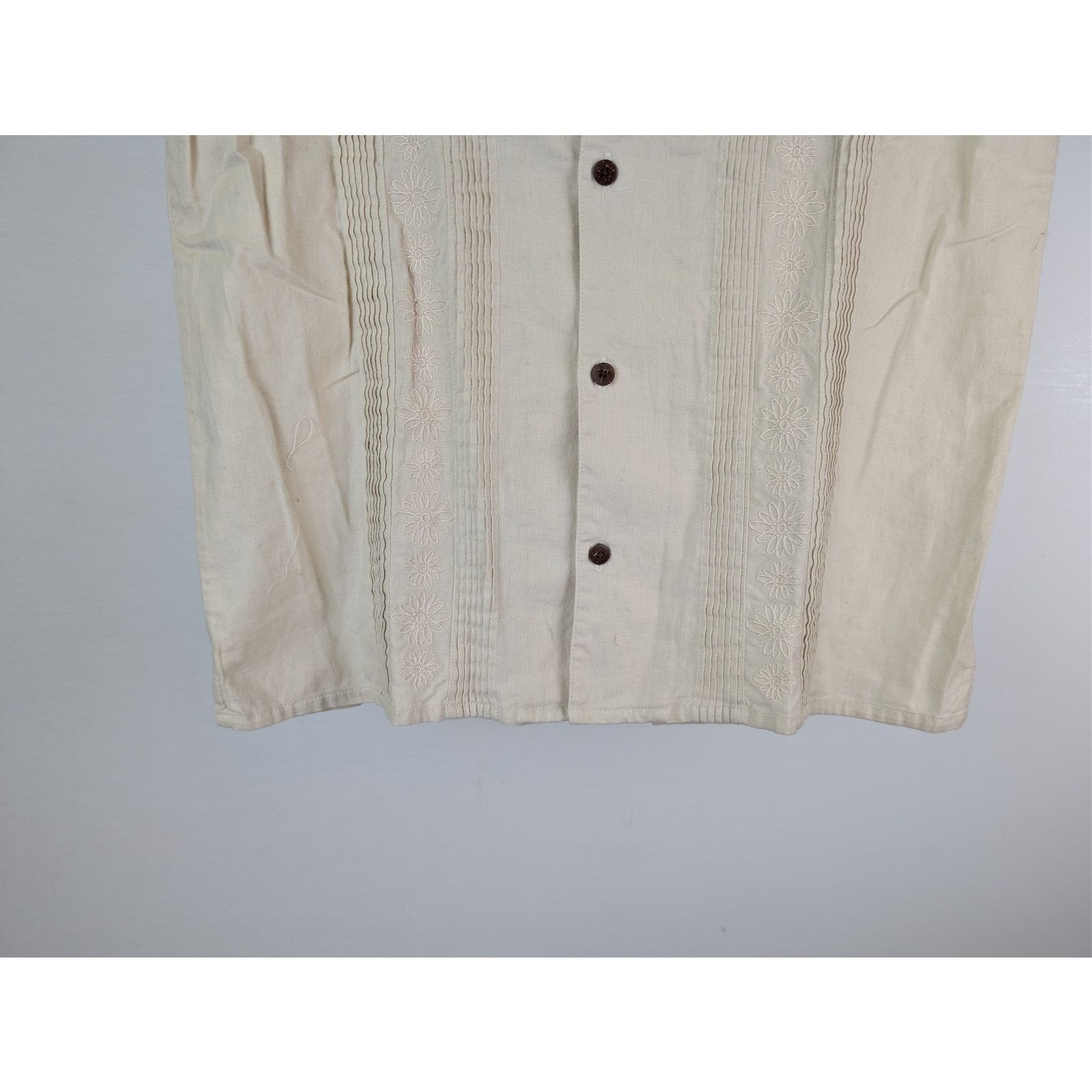 Other o1rshd1 CC20 Dandy Del Mar Brisa Linen Shirt Vintage Ivory Size US M / EU 48-50 / 2 - 4 Thumbnail