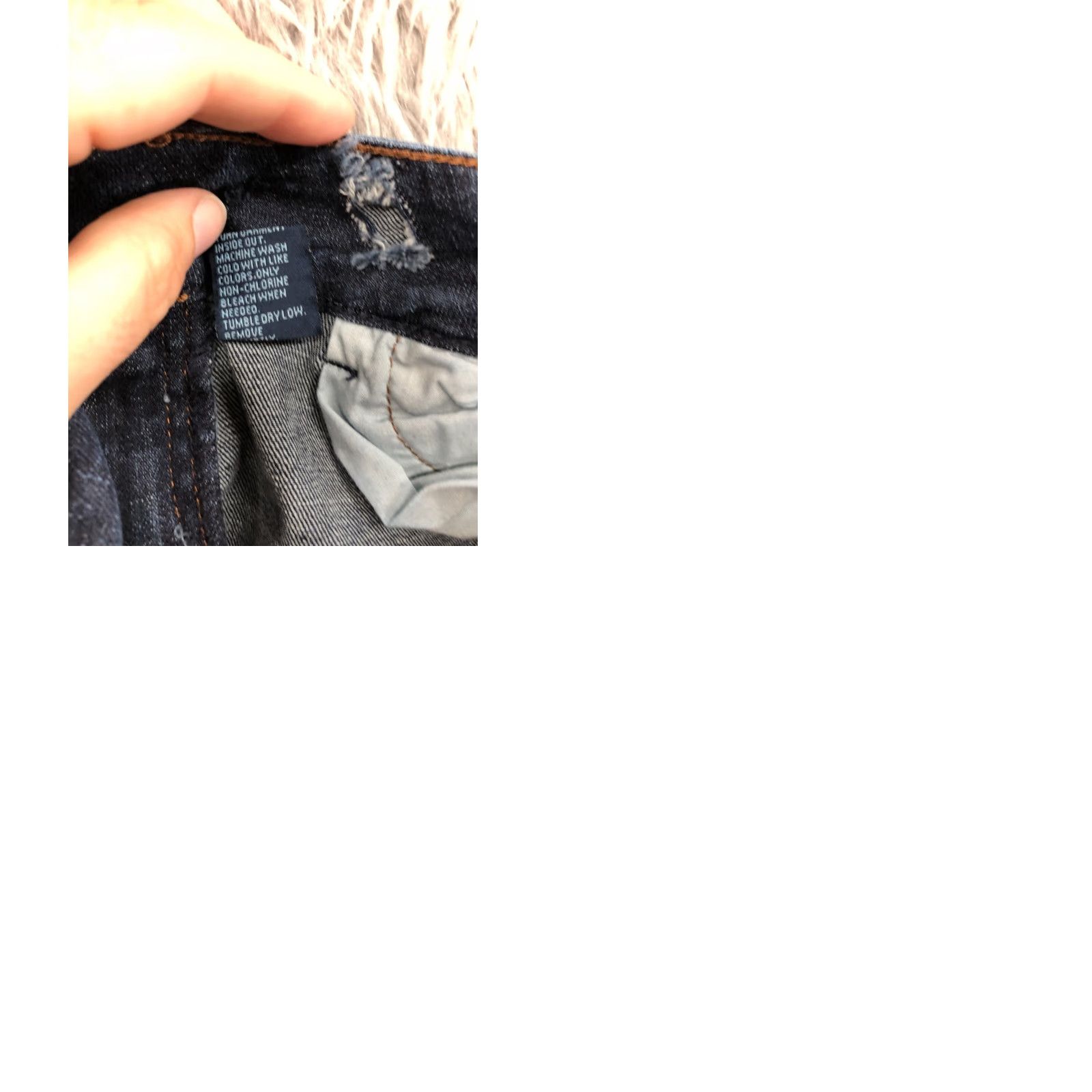 Vintage VINTAGE dELiA*s MORGAN Jeans Petite 4P Womens Medium Blue Straight Denim Pocket Zipper Button Urban Classic 90s Womens Size 27" / US 4 / IT 40 - 9 Thumbnail