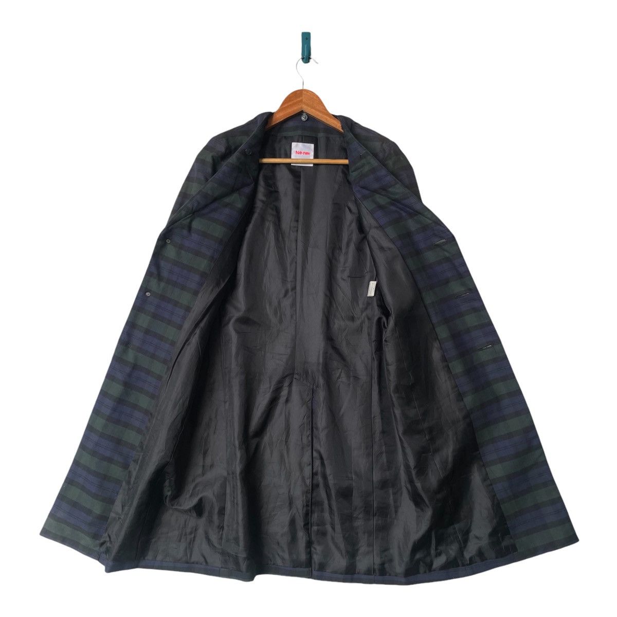 Issey Miyake × Ne-Net Vintage Ne Net Issey Miyake Trench Coat Jacket Size M / US 6-8 / IT 42-44 - 4 Thumbnail