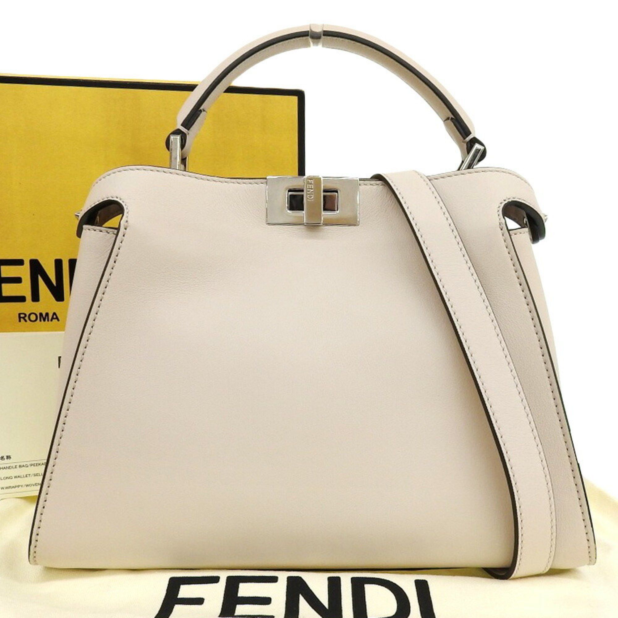 FENDI Peekaboo Iconic Essential 8BN302 SMQ F11C9 Bag Leather