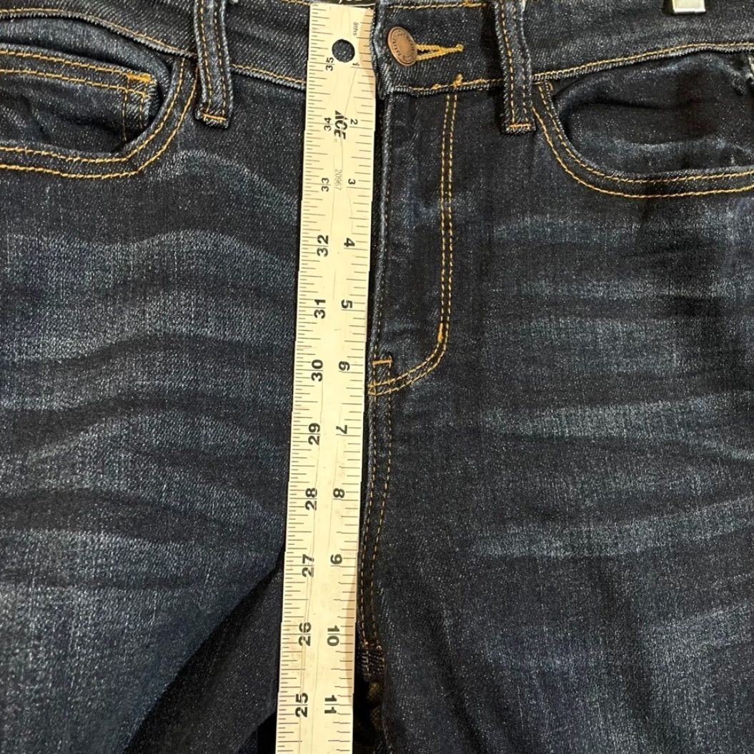 Vintage Judy Blue Los Angeles Skinny Jeans Dark Wash Denim High Rise Women's Size 2/ Regular Blue Skinny Womens Size 26" / US 2 / IT 38 - 5 Thumbnail