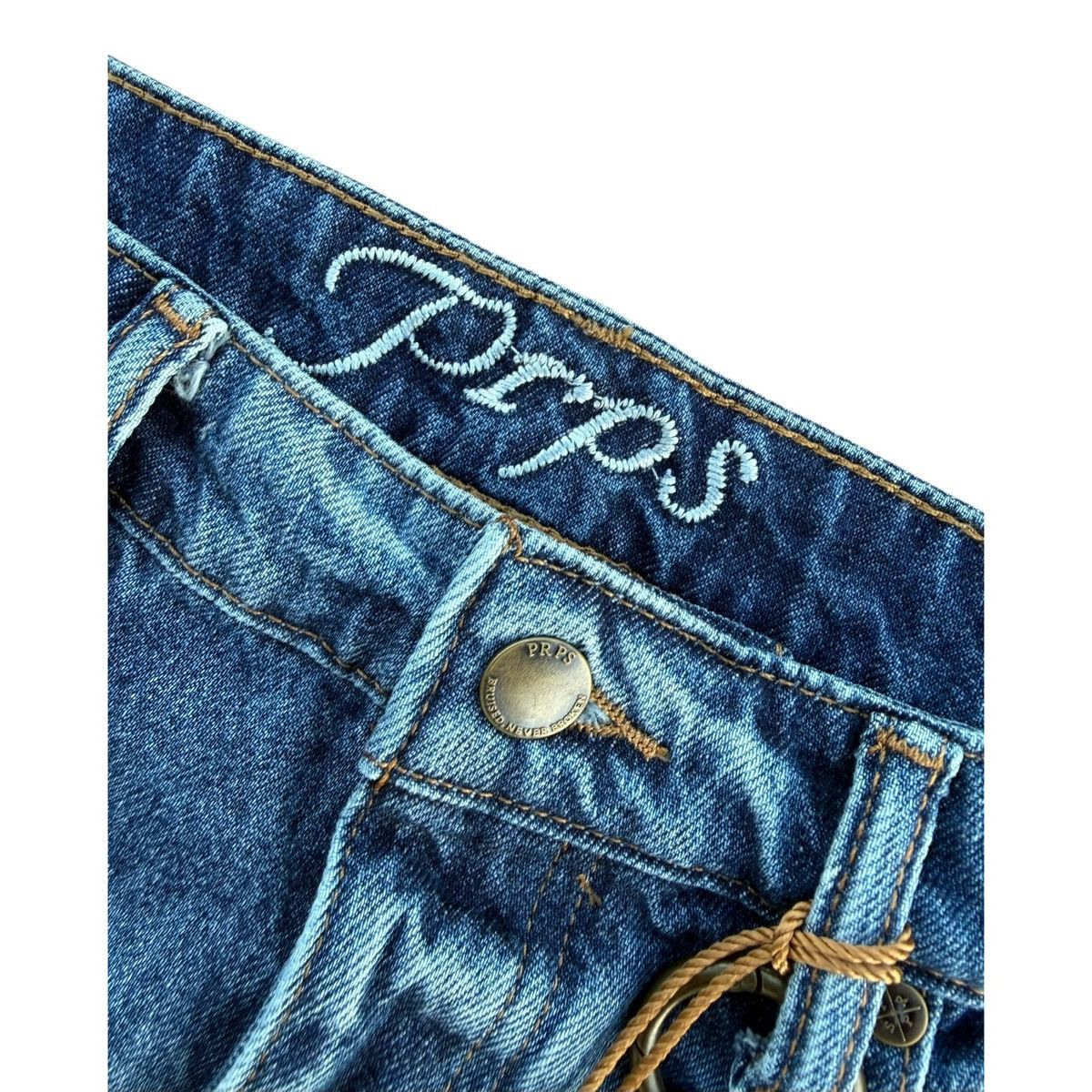 Prps PRPS Barracuda Relaxed Fit Jeans Blue 34 NWT Size US 34 / EU 50 - 4 Thumbnail