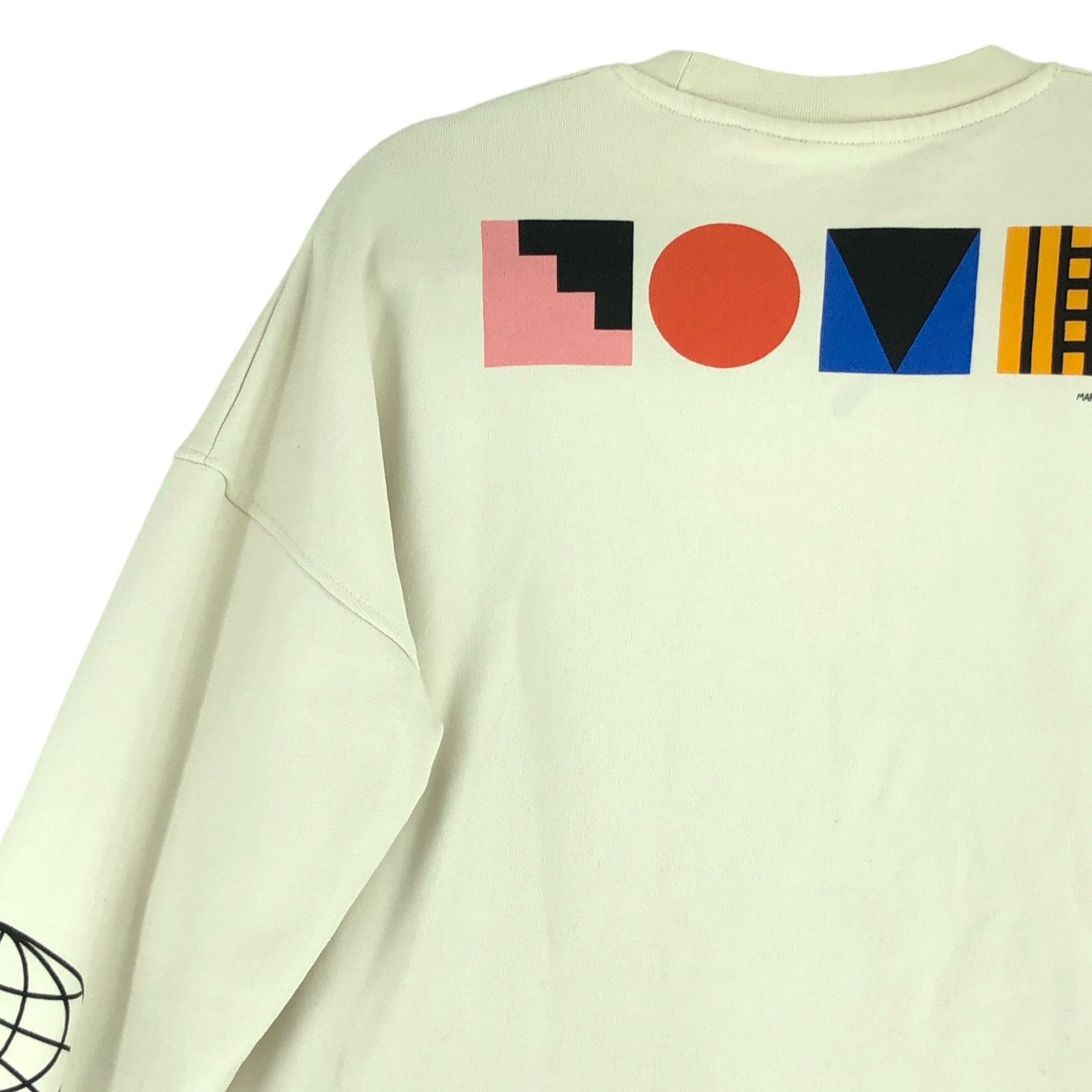 Zara Zara x Marco Oggian Size M Sweatshirt Beige *TINY FLAW Size US M / EU 48-50 / 2 - 14 Thumbnail