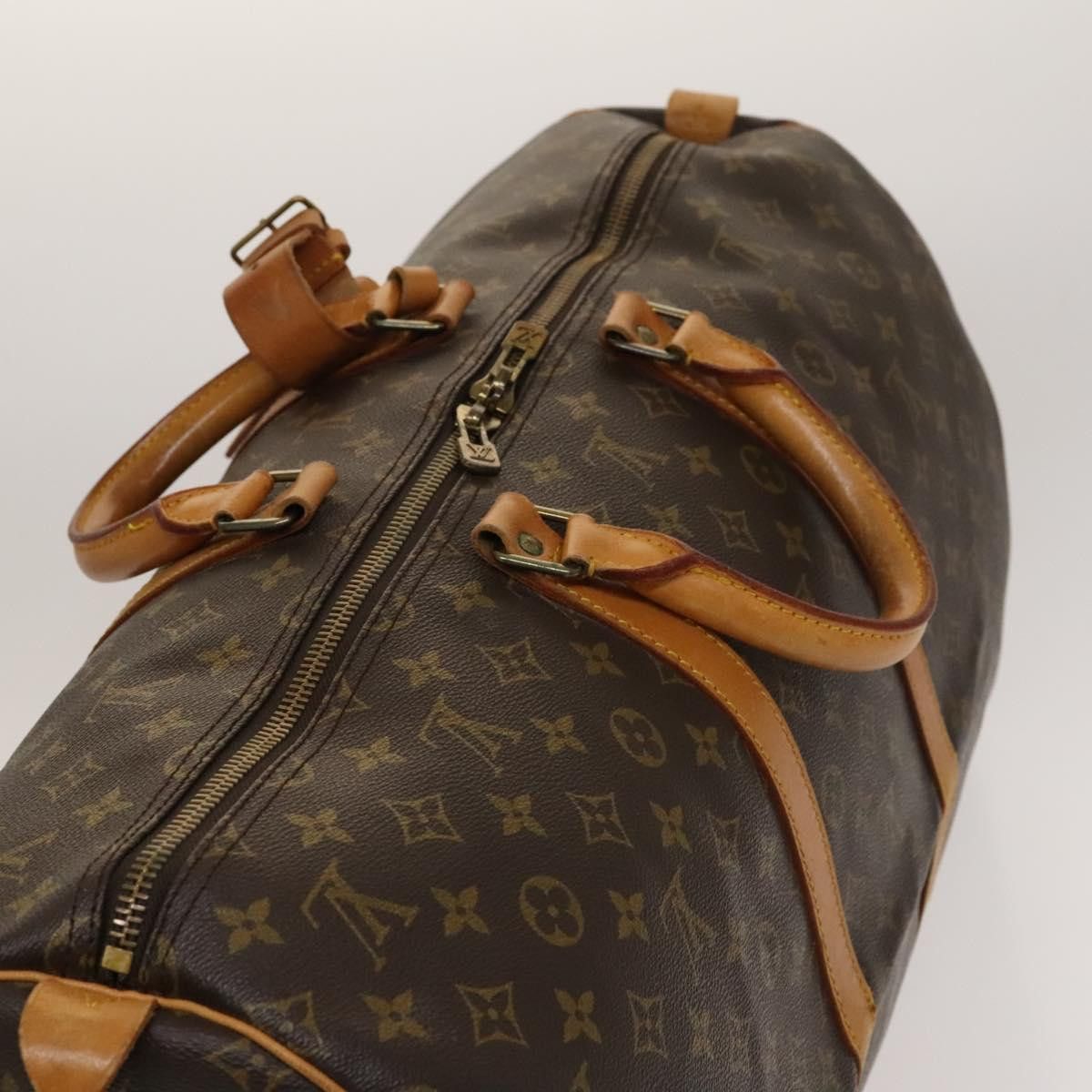 Louis Vuitton LOUIS VUITTON Monogram Keepall 55 Boston Bag M41424 Size ONE SIZE - 6 Thumbnail