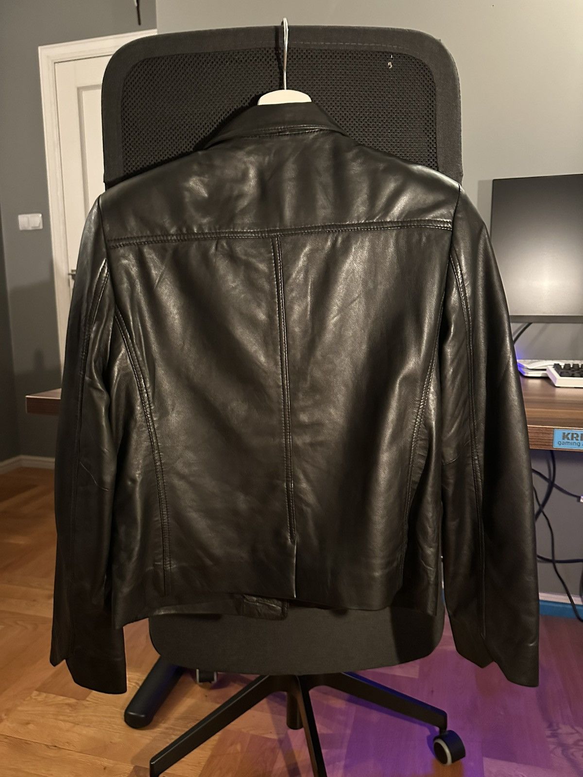 Zadig & Voltaire Zadig & Voltaire Leather Jacket Size L / US 10 / IT 46 - 2 Thumbnail