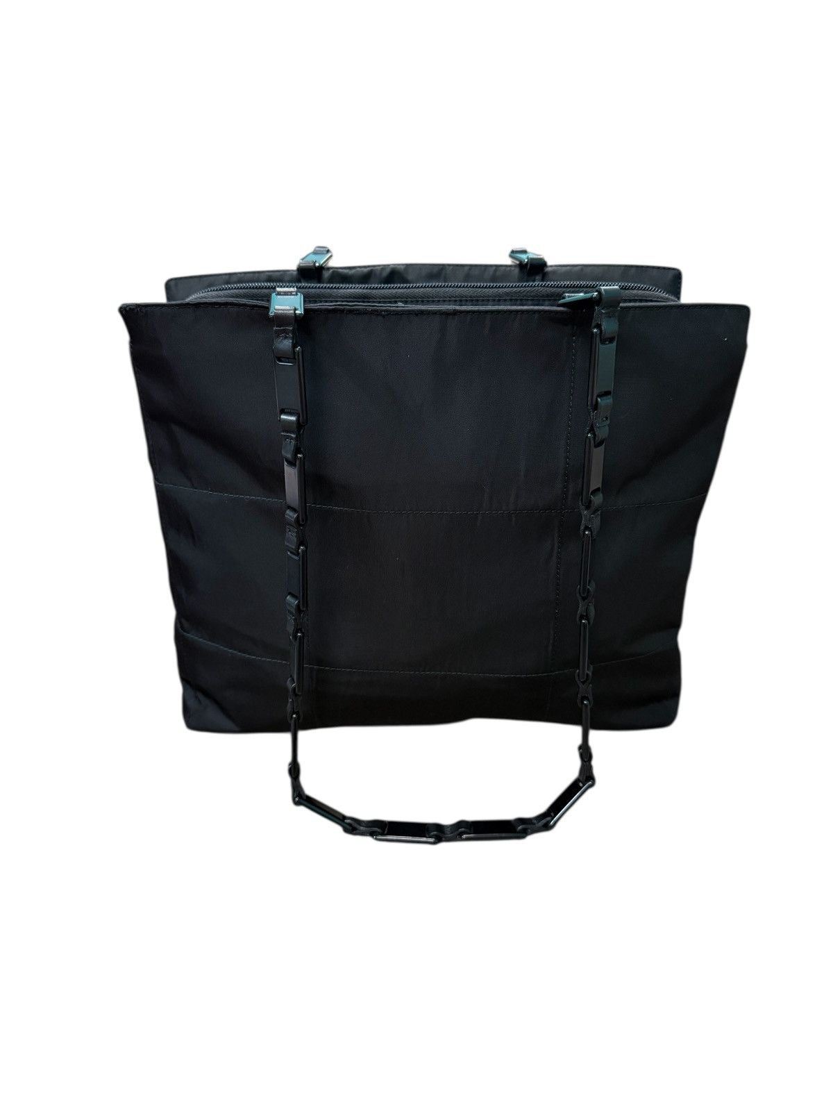 Prada VINTAGE PRADA BLACK TOTE BAG Size ONE SIZE - 8 Thumbnail