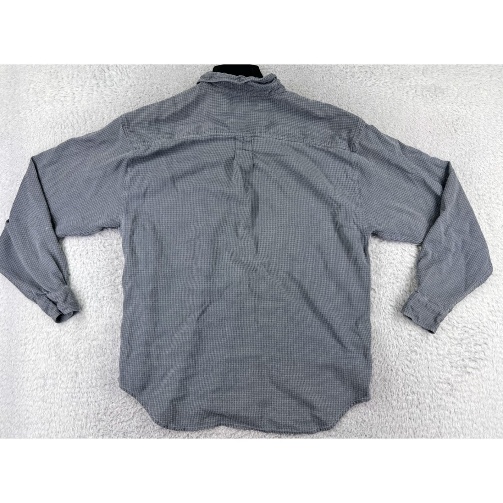 Tommy Bahama Tommy Bahama Shirt Mens XL Blue 100% Silk Check Hawaiian Camp Button Up Size US XL / EU 56 / 4 - 2 Thumbnail